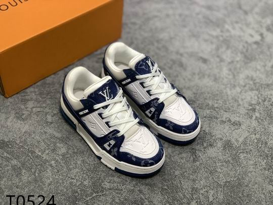 LV Trainer Sneaker in Blue