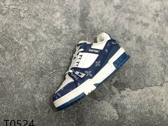 LV Trainer Sneaker in Blue