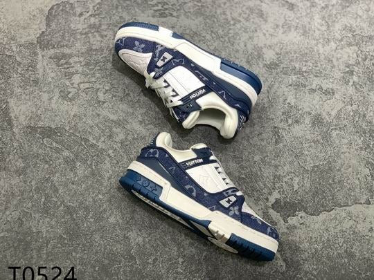 LV Trainer Sneaker in Blue