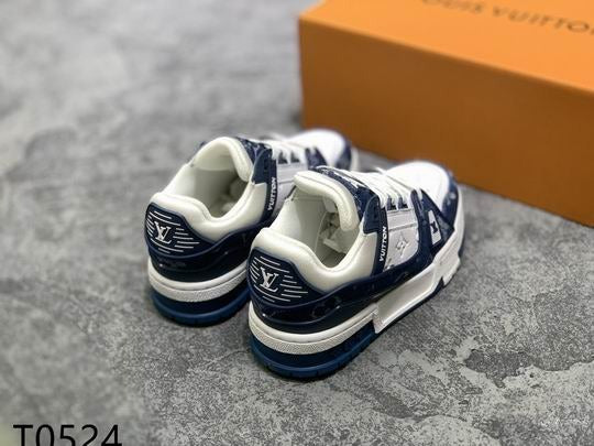 LV Trainer Sneaker in Blue