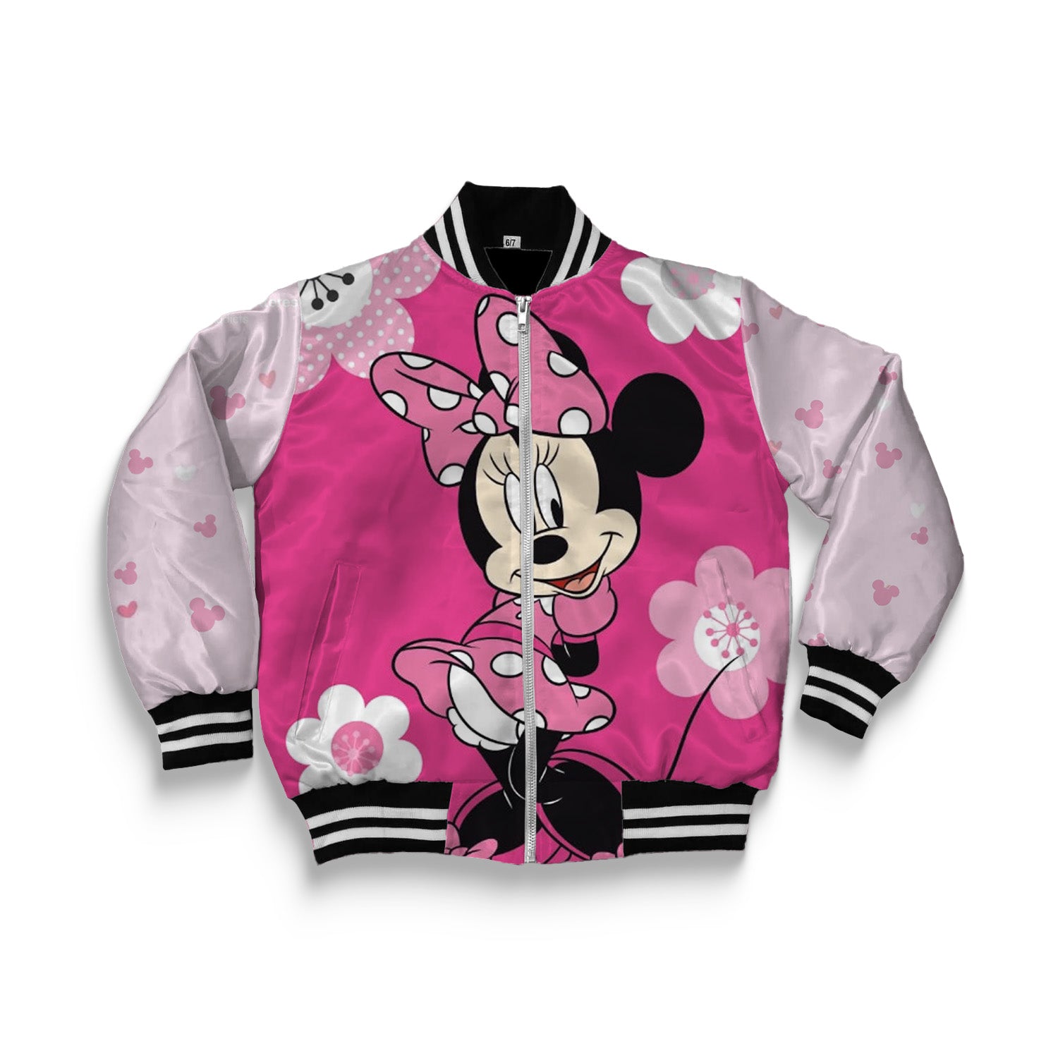 Kids Minnie Mouse Love Bomber Jacket