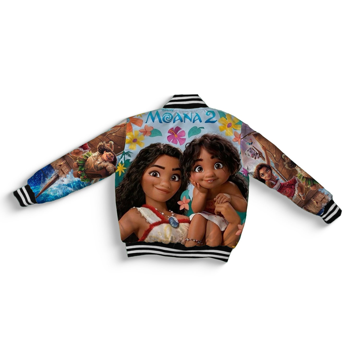Kids Moana 2 Bomber Jacket