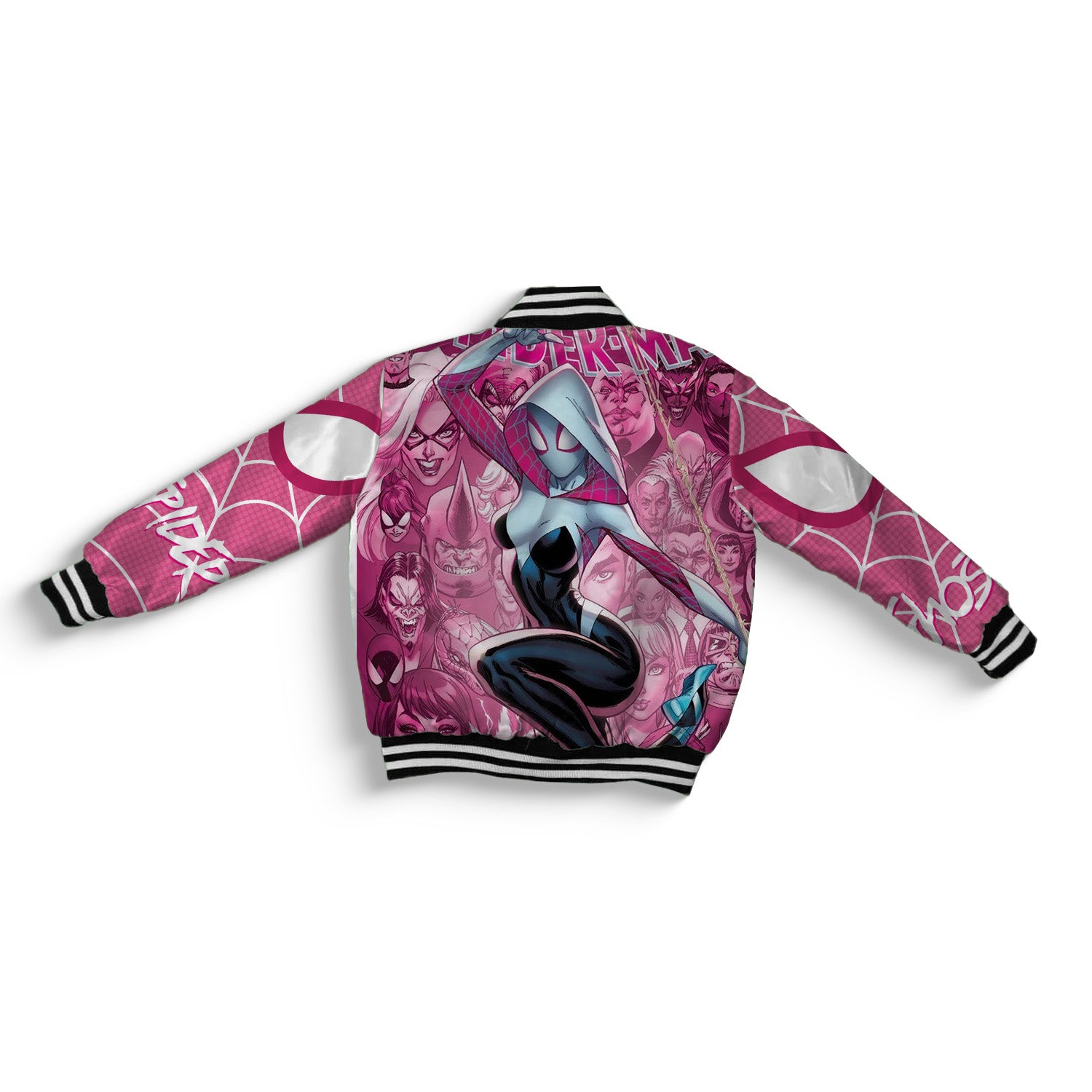 Kids Spider Gwen Bomber Jacket