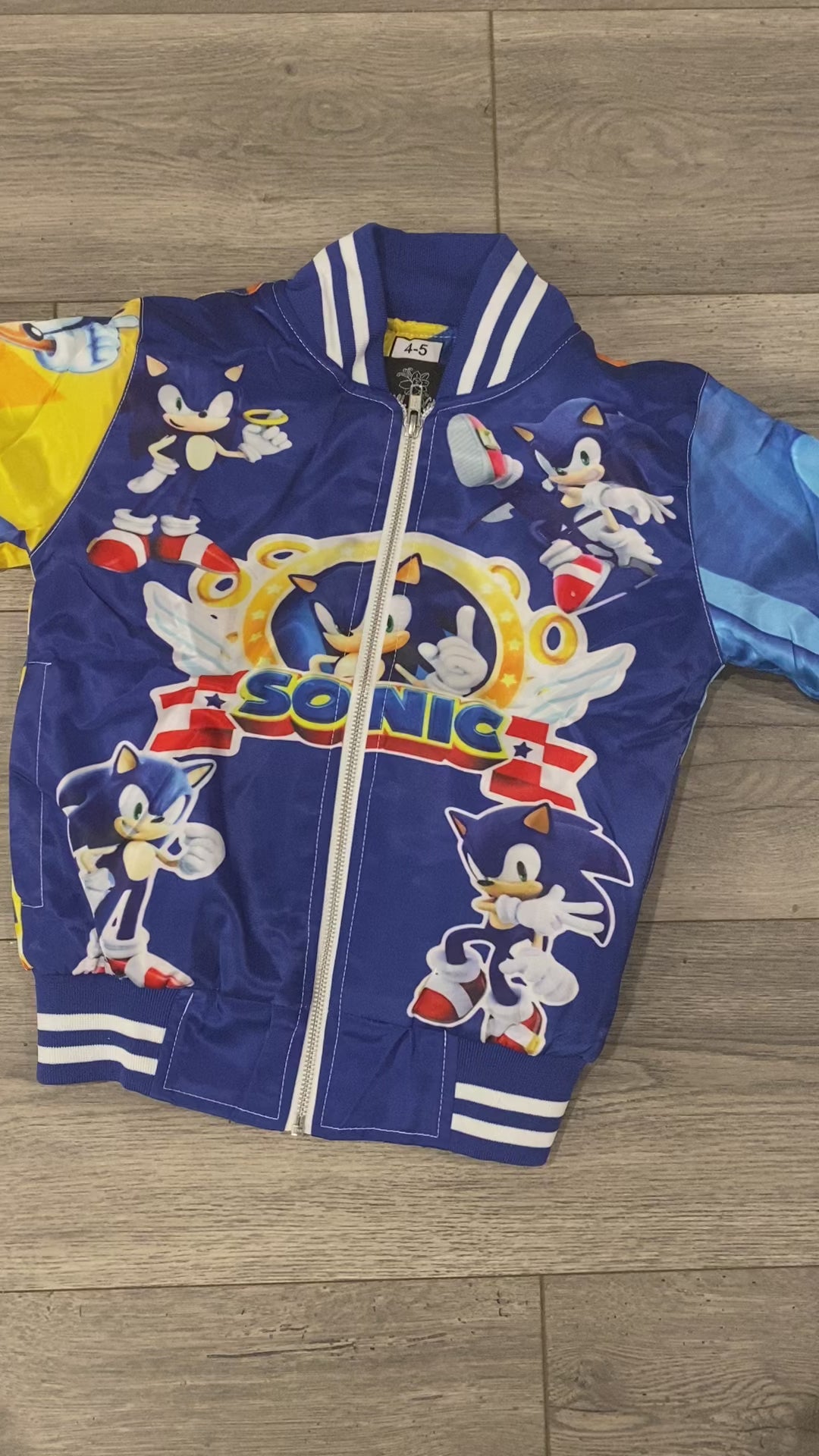 Sonic bomber jacket