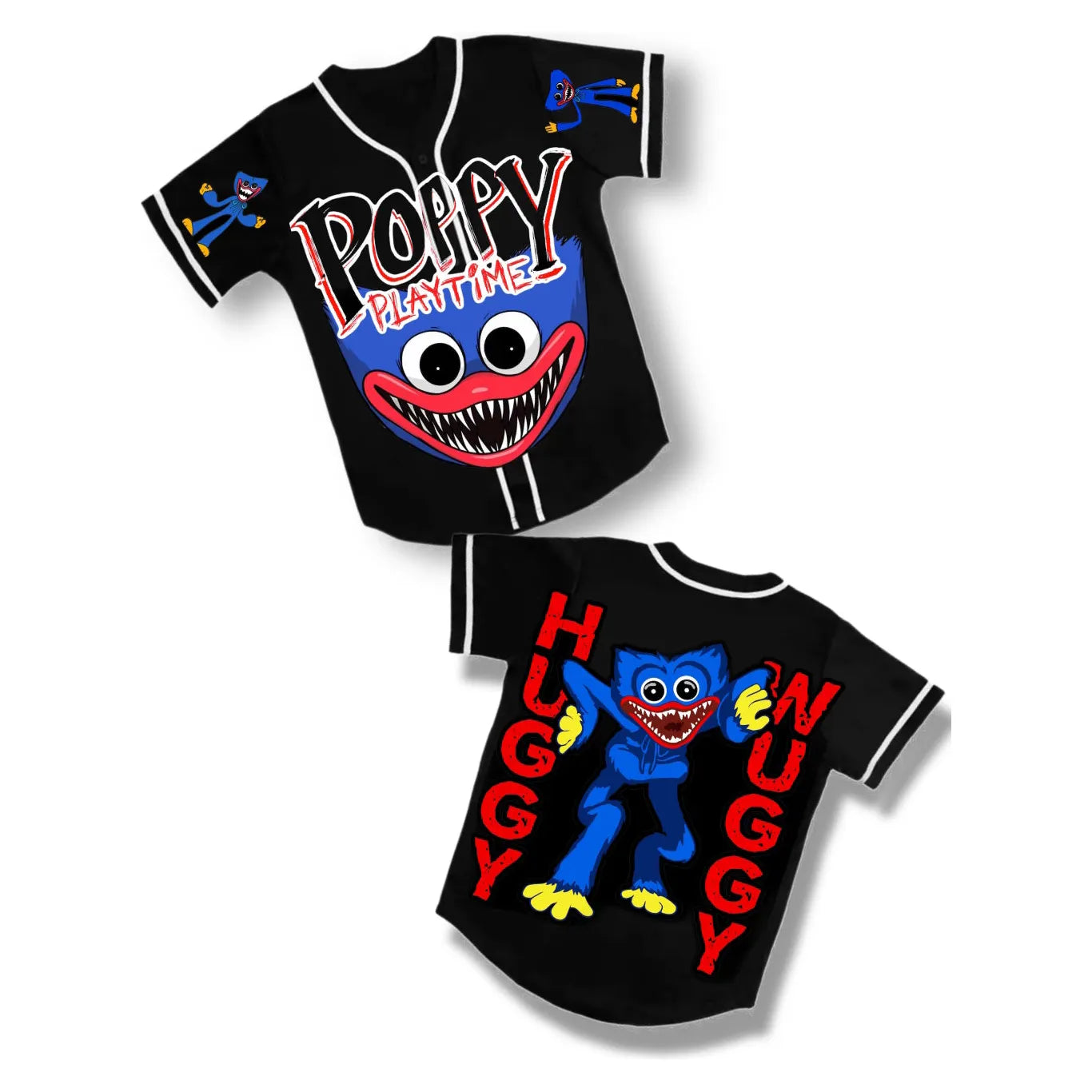 Poppy playtime kids huggy wuggy jersey