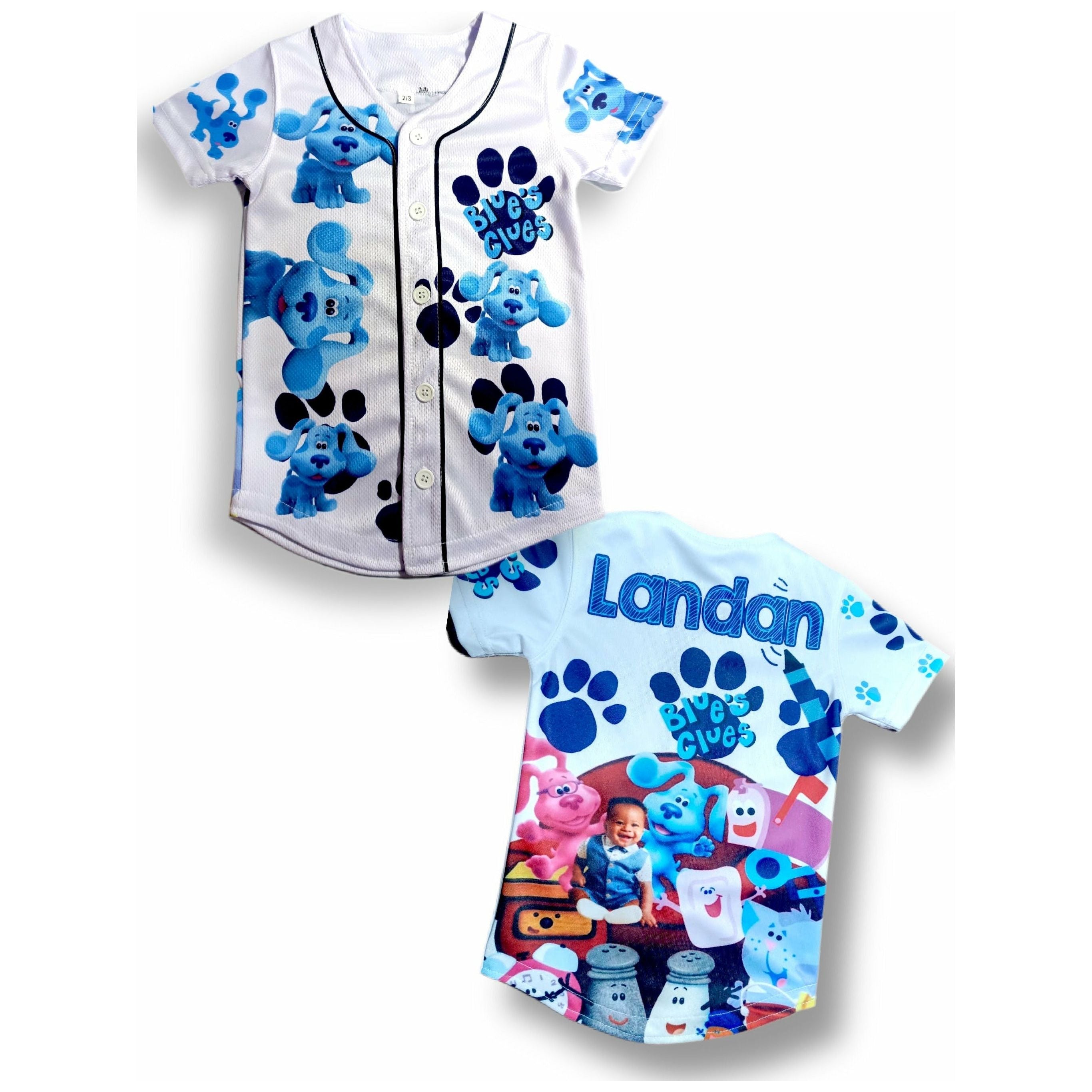 Kids Blues Clues Baseball Jersey