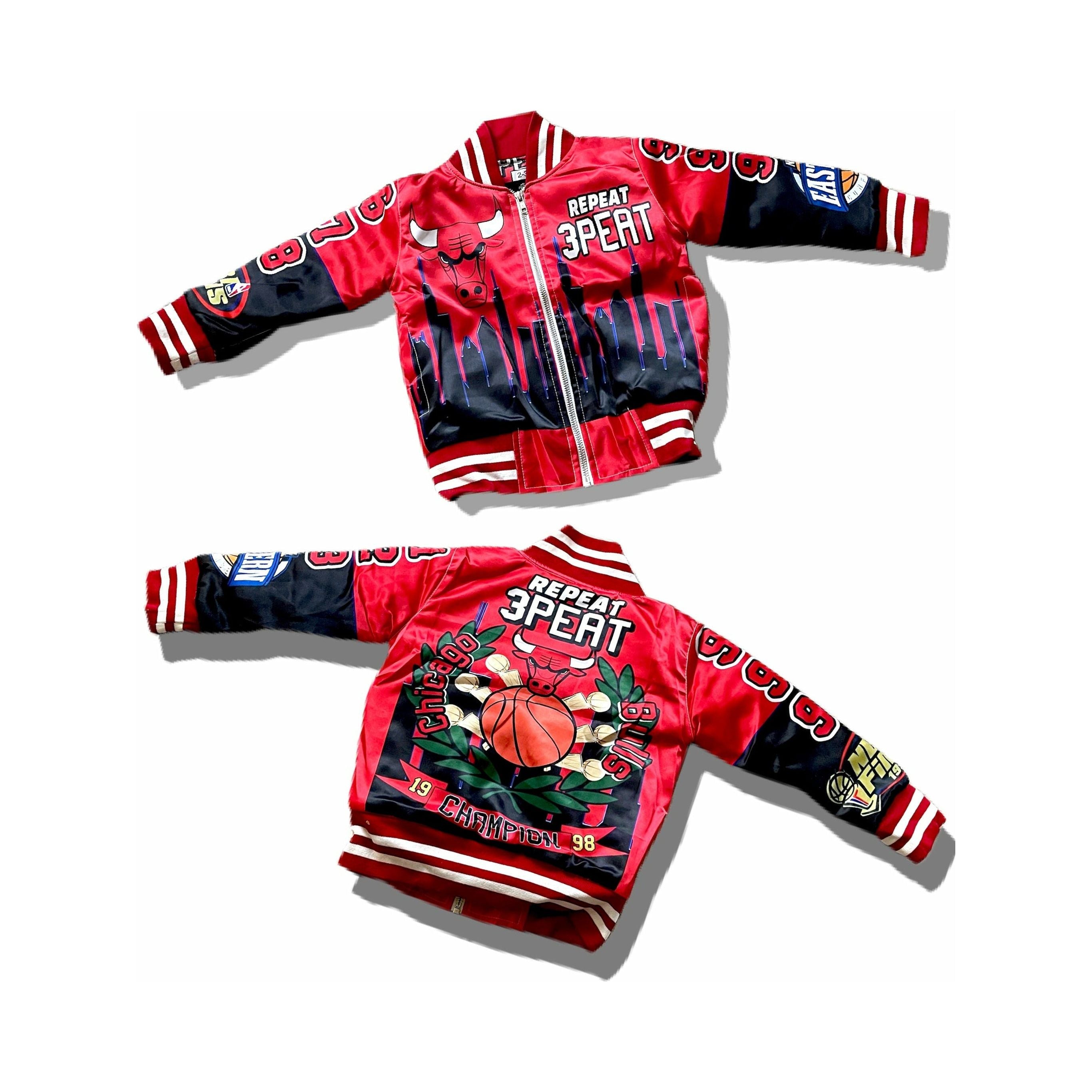 Bulls champion ship 3 peat jacket