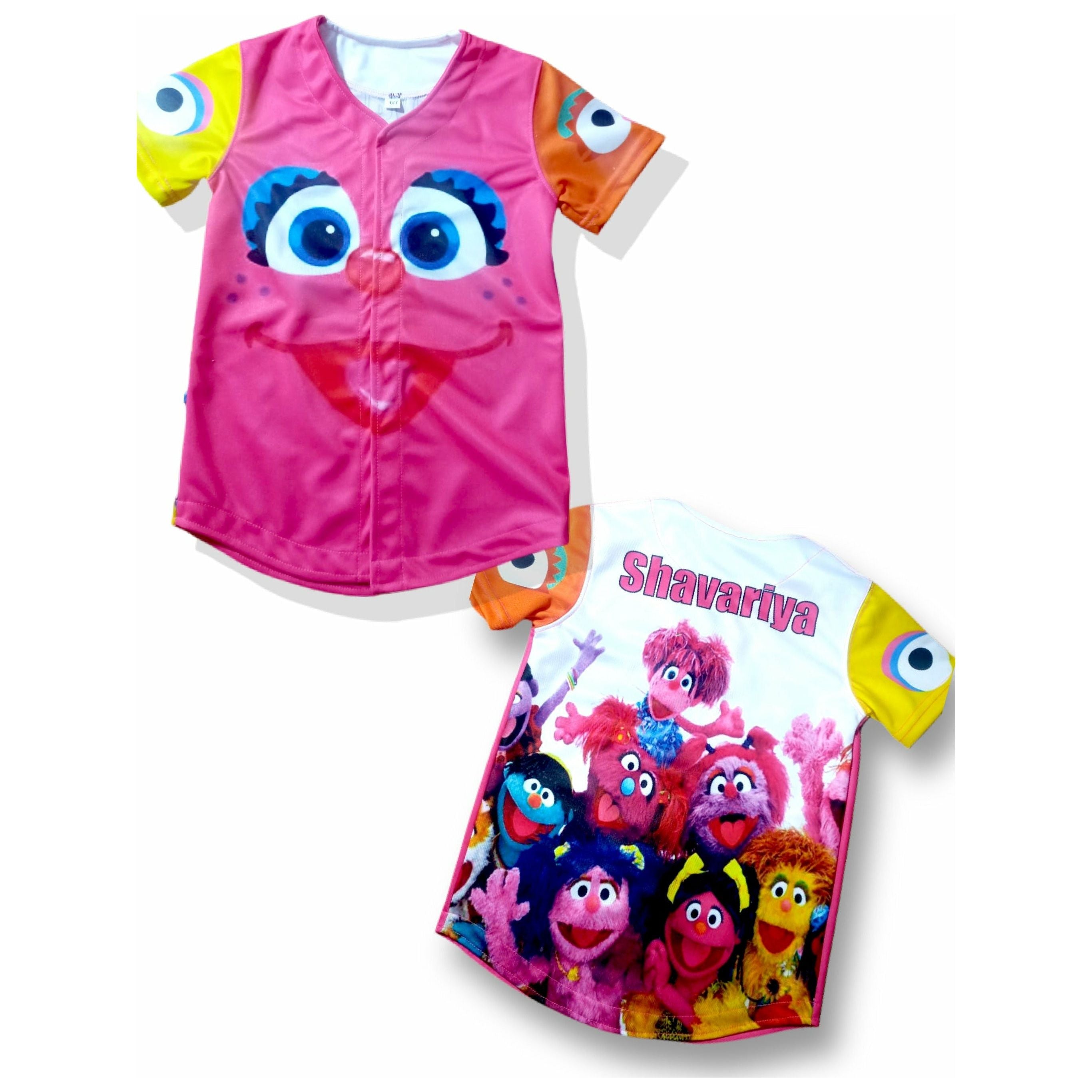 Kid's Abby Baseball Jersey - DimiRogue