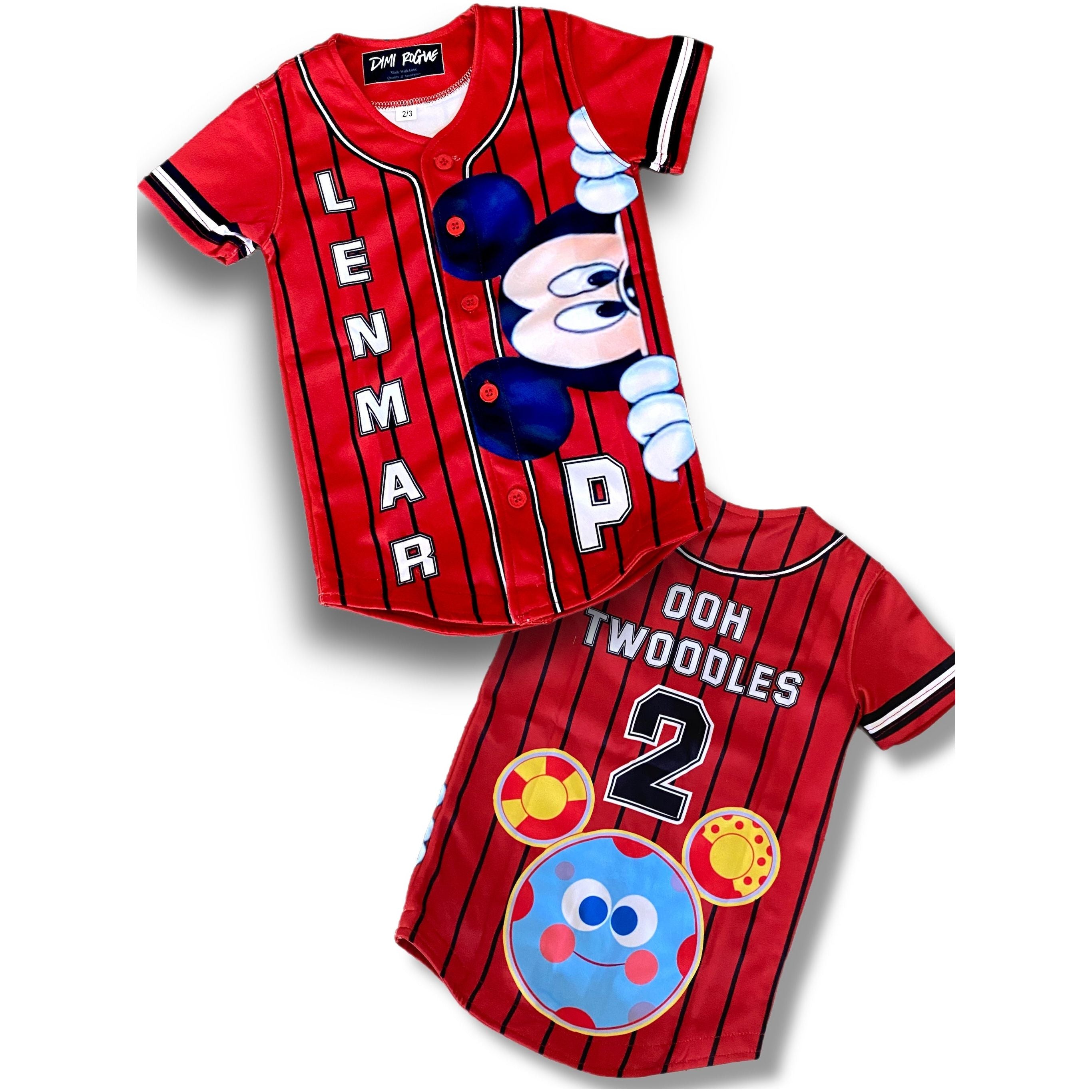 Mickey Mouse birthday jersey