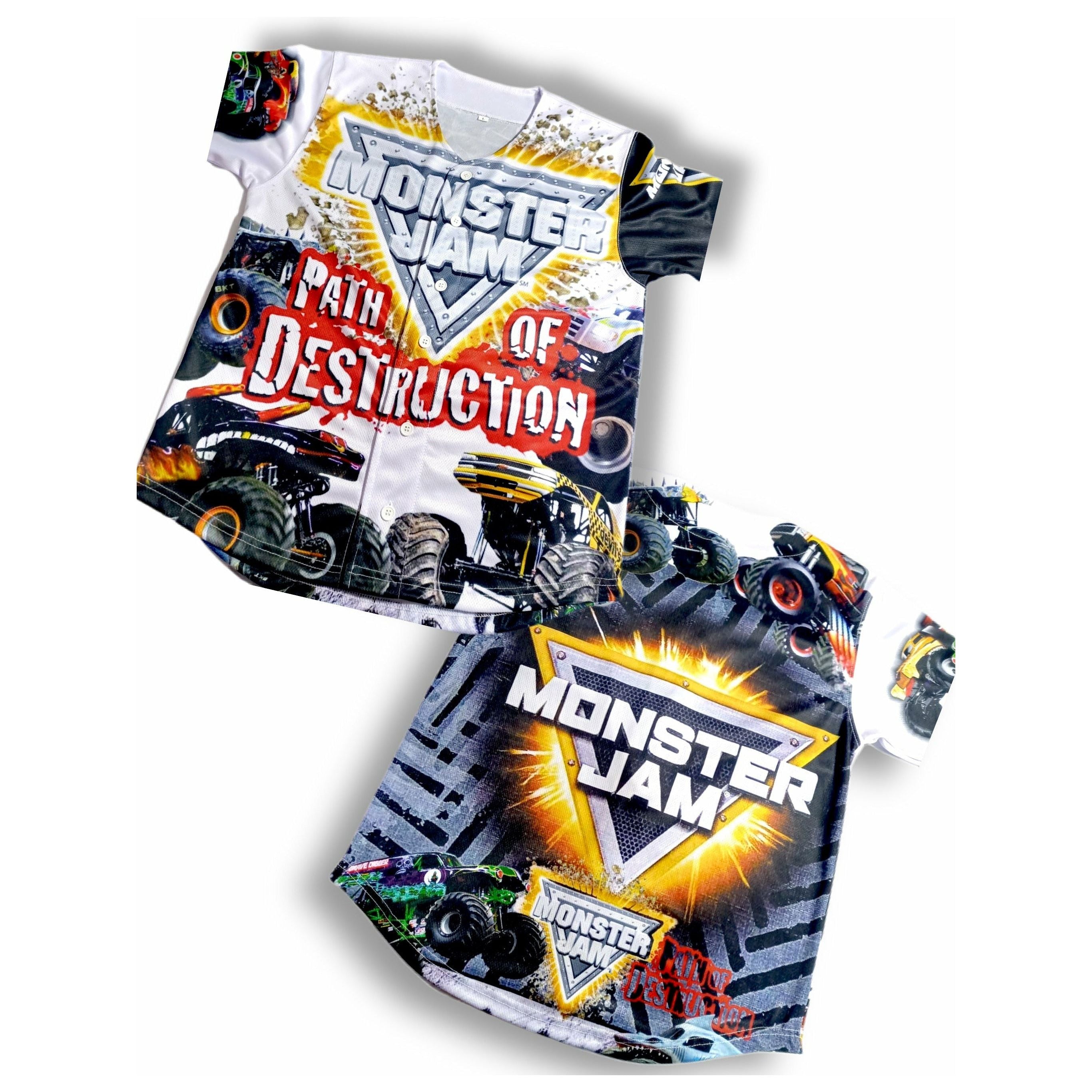 Kids Monster Jam jersey