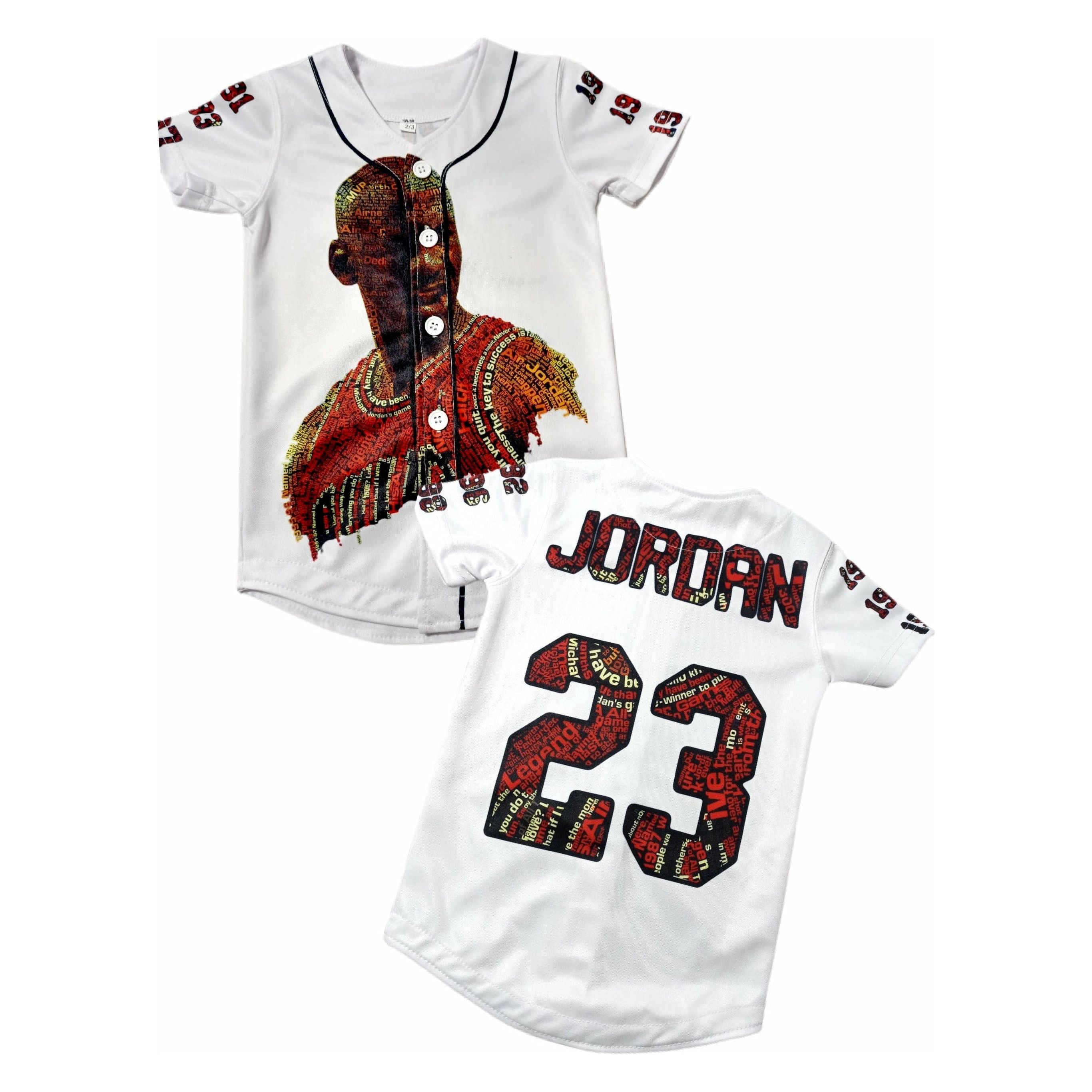 Kids jordan baseball jersey