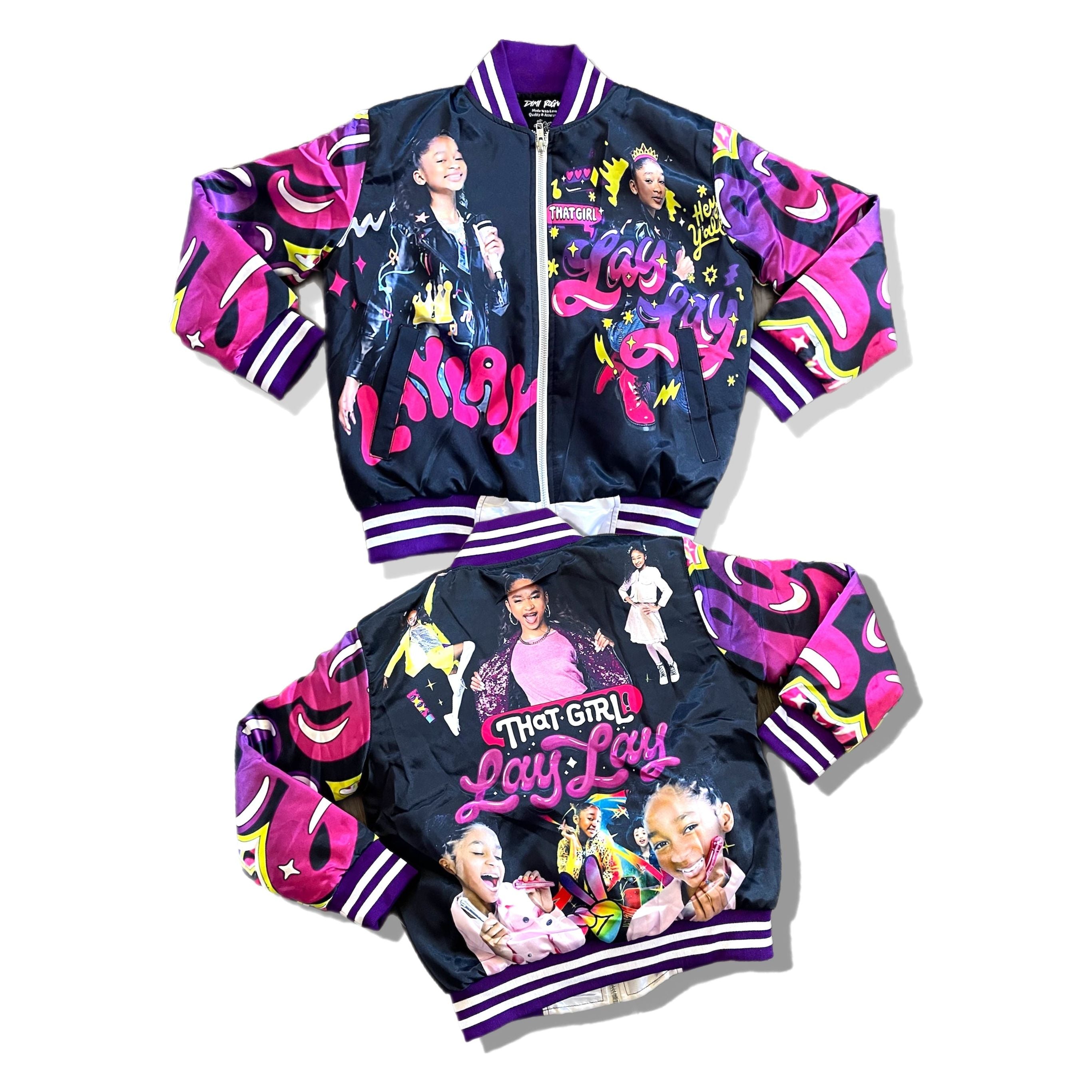 That girl Lay lay bomber jacket