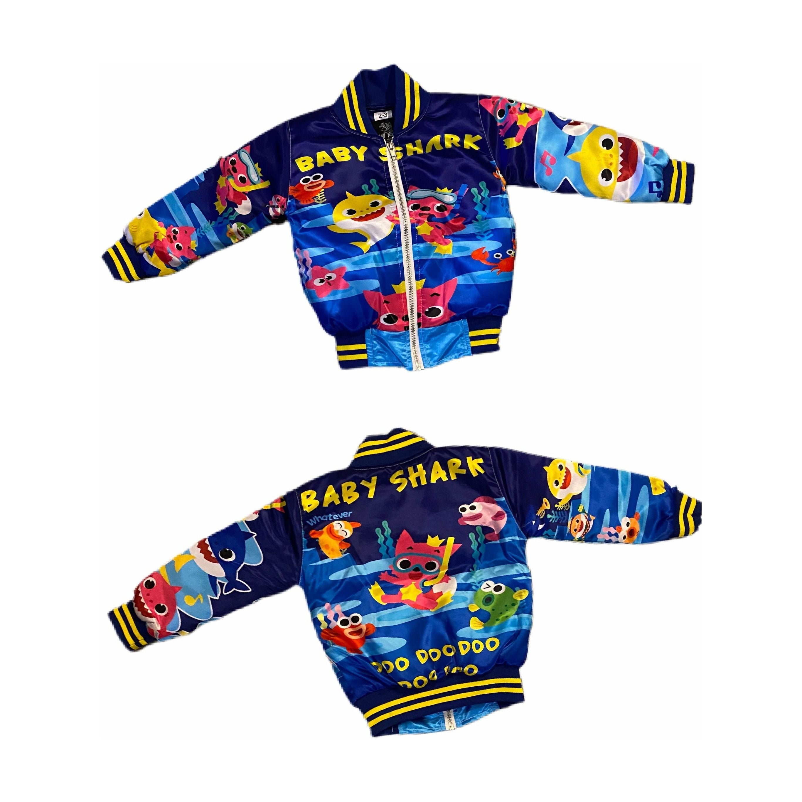 Baby shark bomber jacket