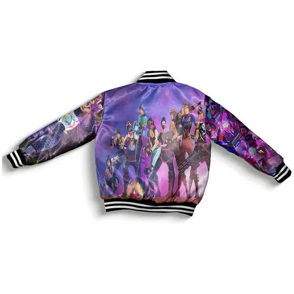 Women Neon Fortnite Bomber