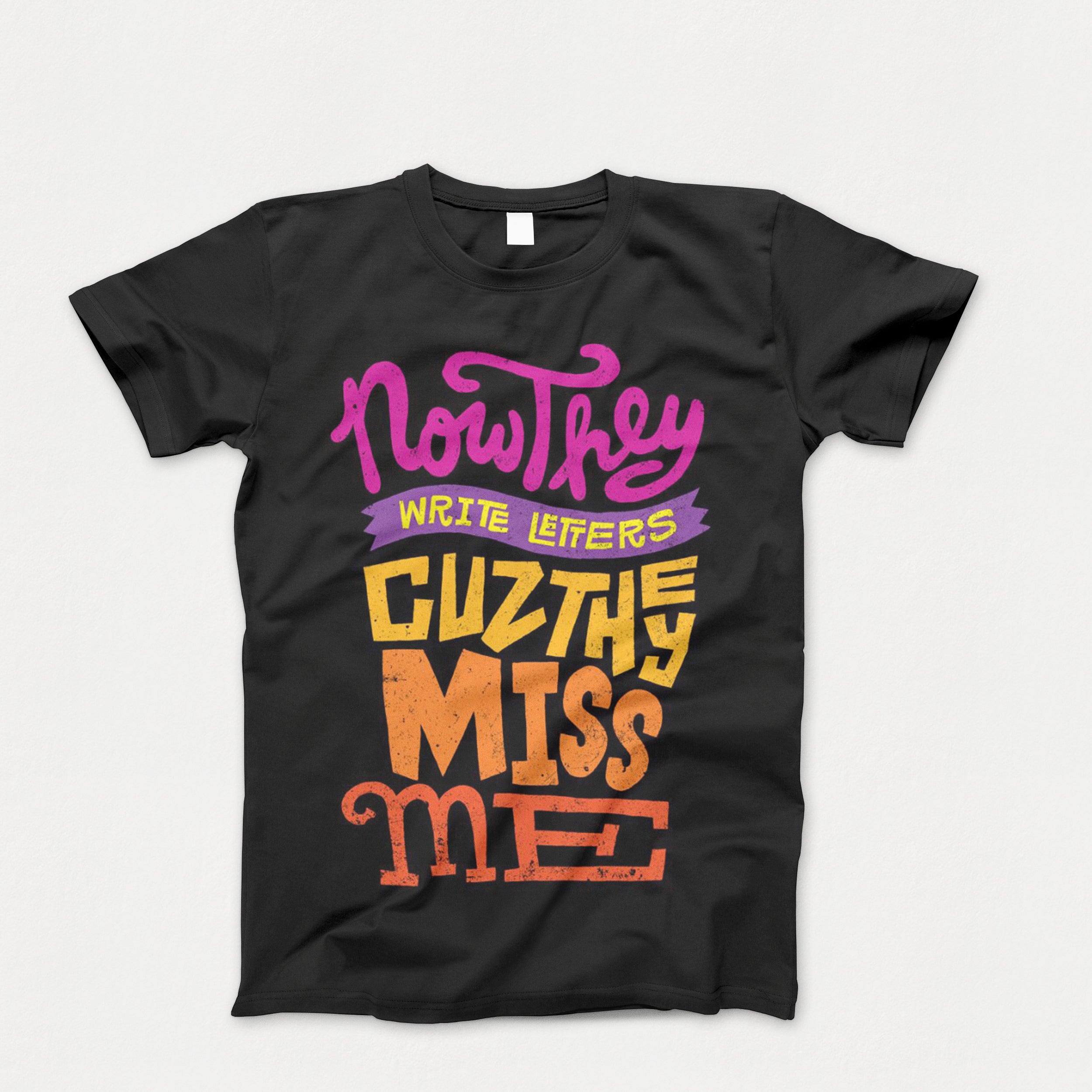 Unisex Adult Miss Me Tee Shirt