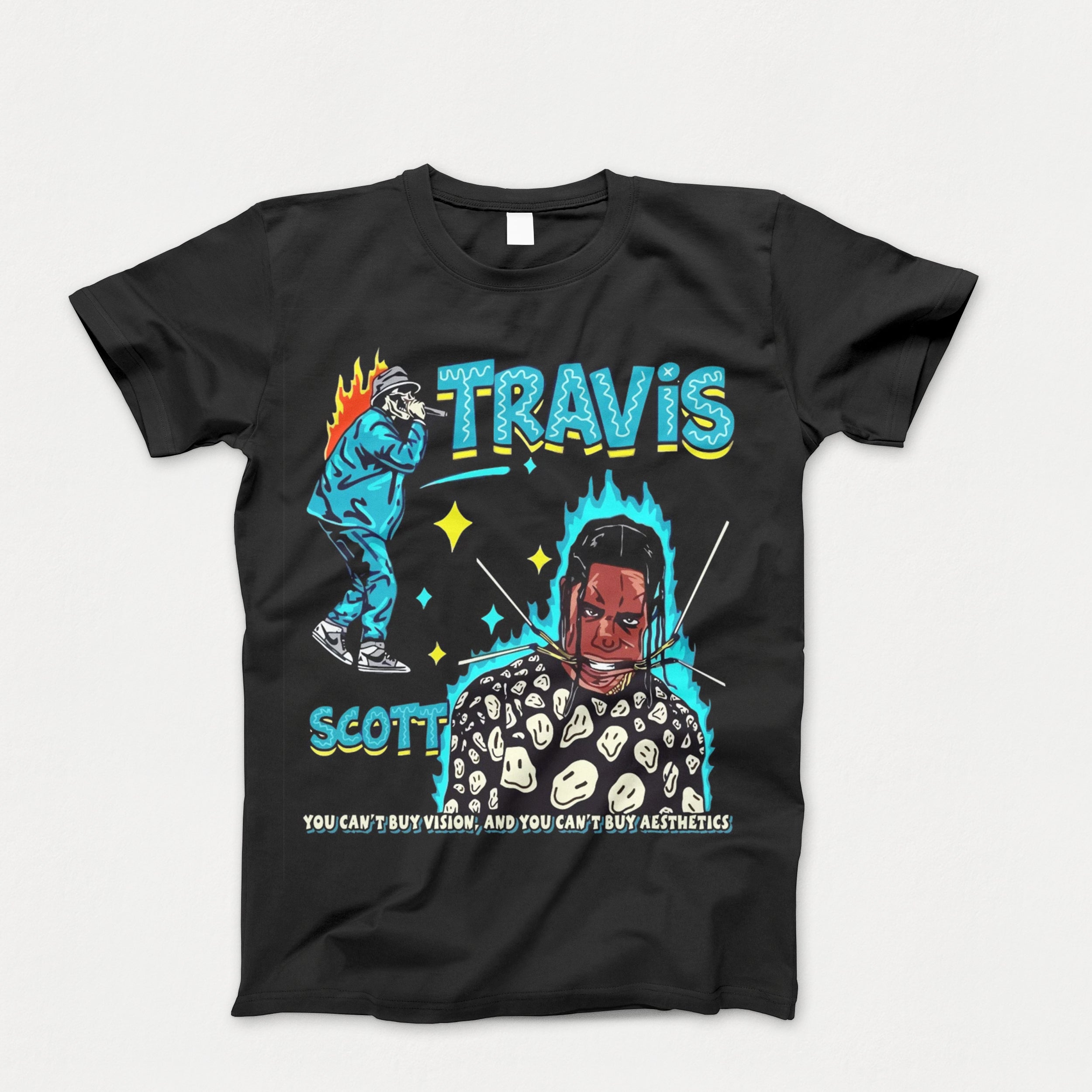 Unisex Adult Travis Scott Tee Shirt