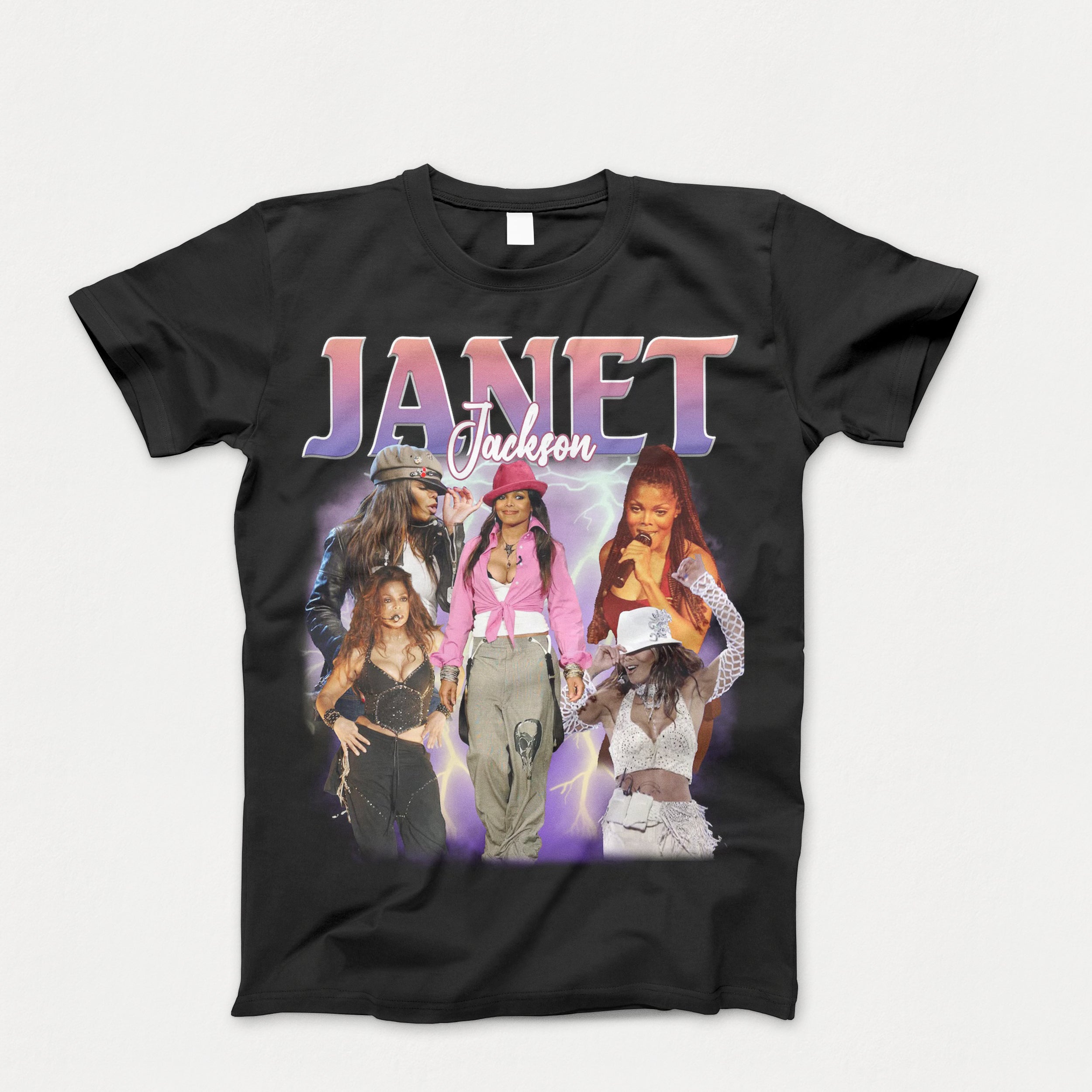 Unisex Adult Janet Jackson Tee Shirt