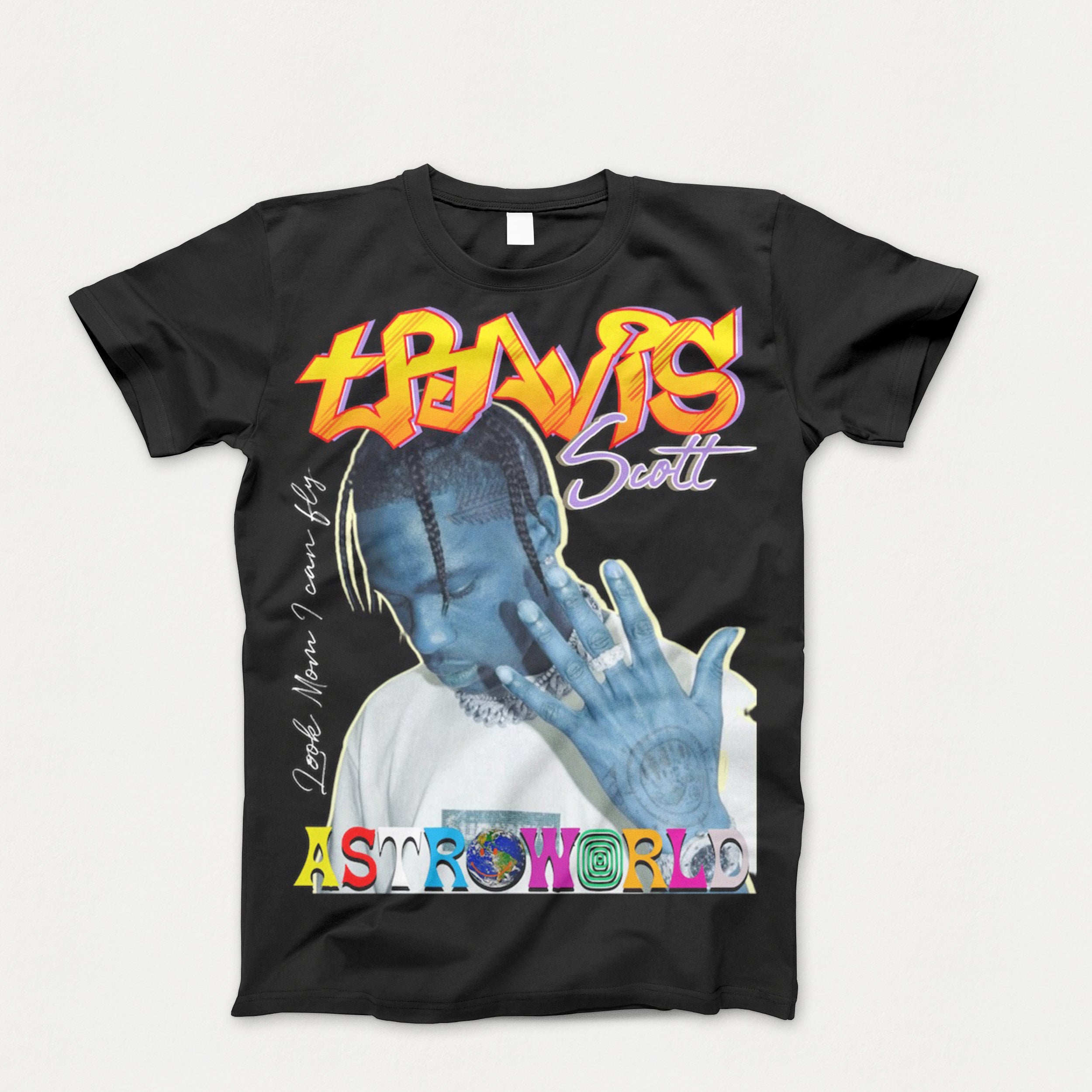 Unisex Adult Travis Scott Astroworld Tee Shirt