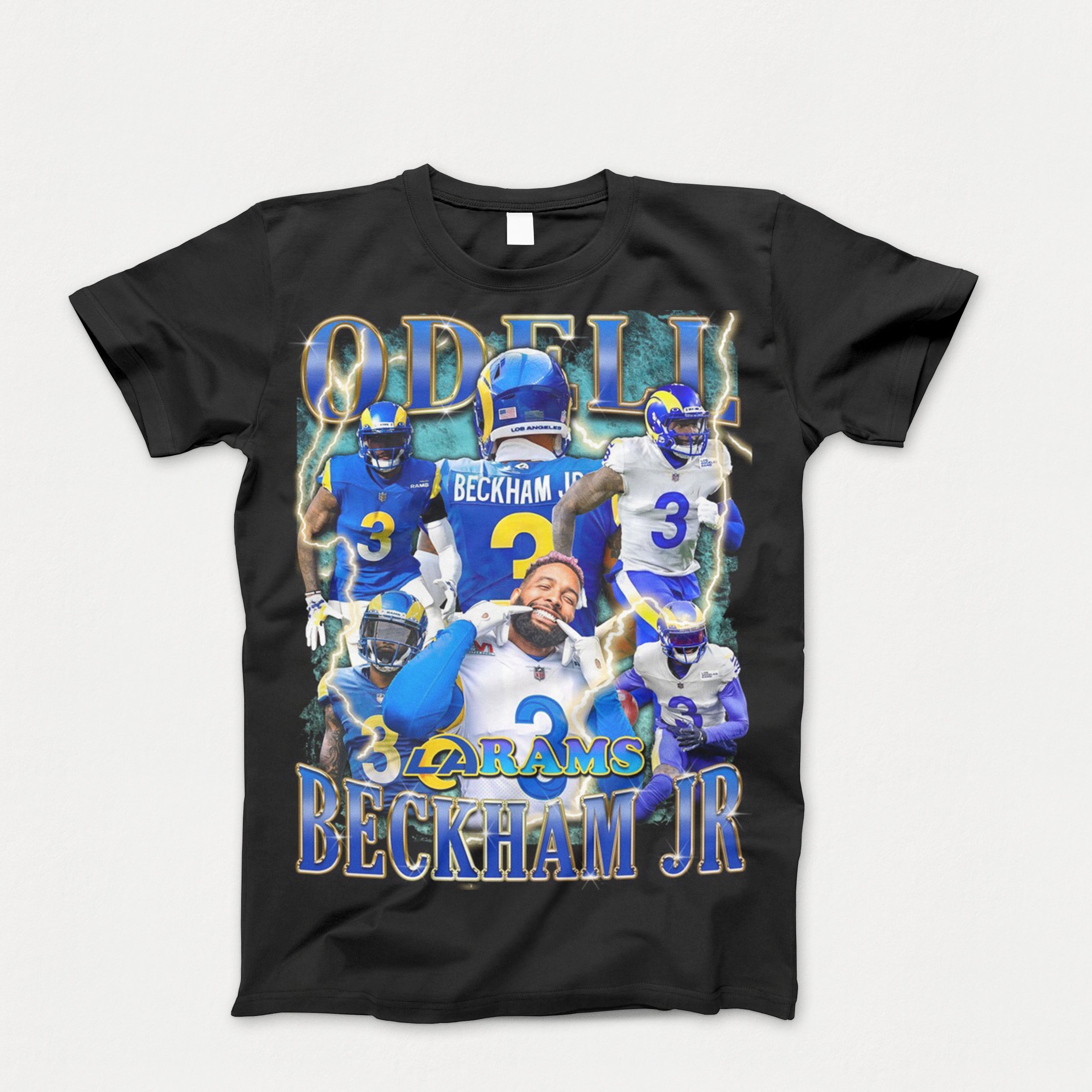 Unisex Adult Odell Larams Beckham Jr Tee Shirt