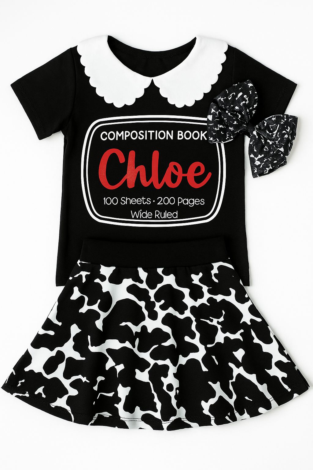 Kids Composition collar Book Outfit