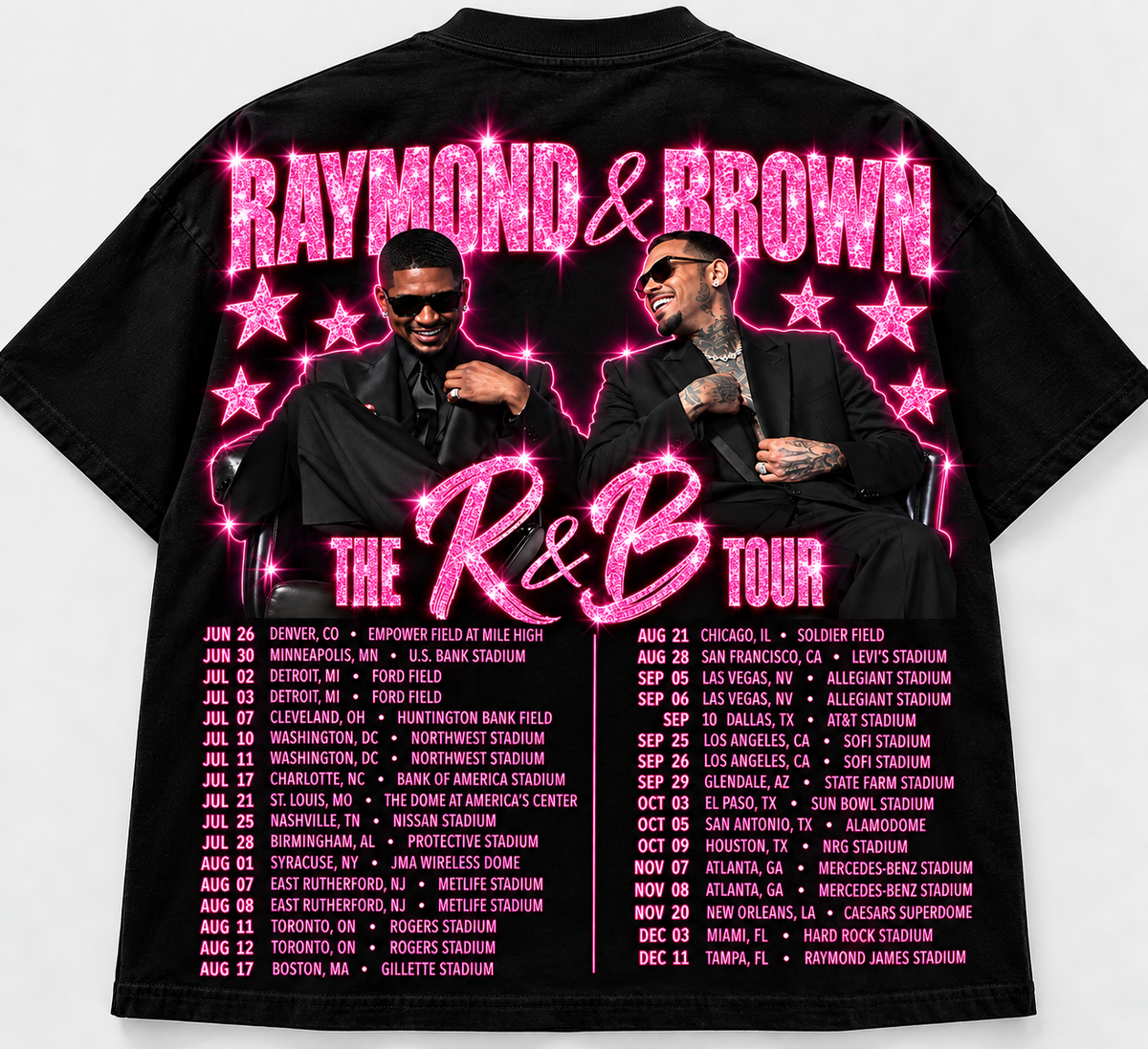 KIds R&B Tour Boxy Fit T-shirt