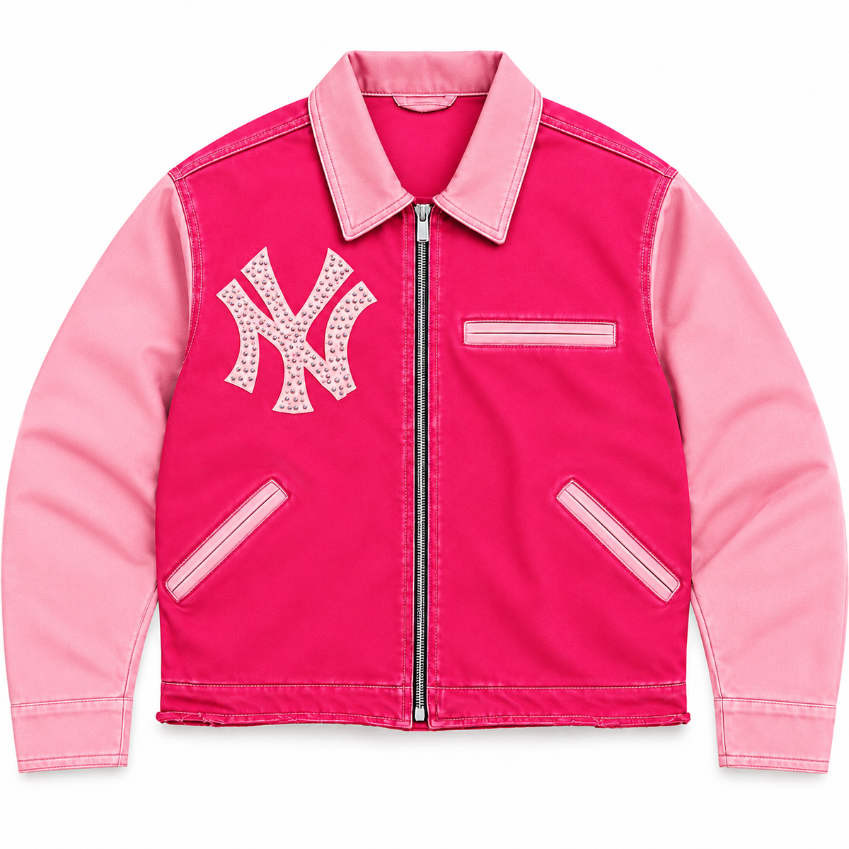 Pink on Pink Yankee Jacket