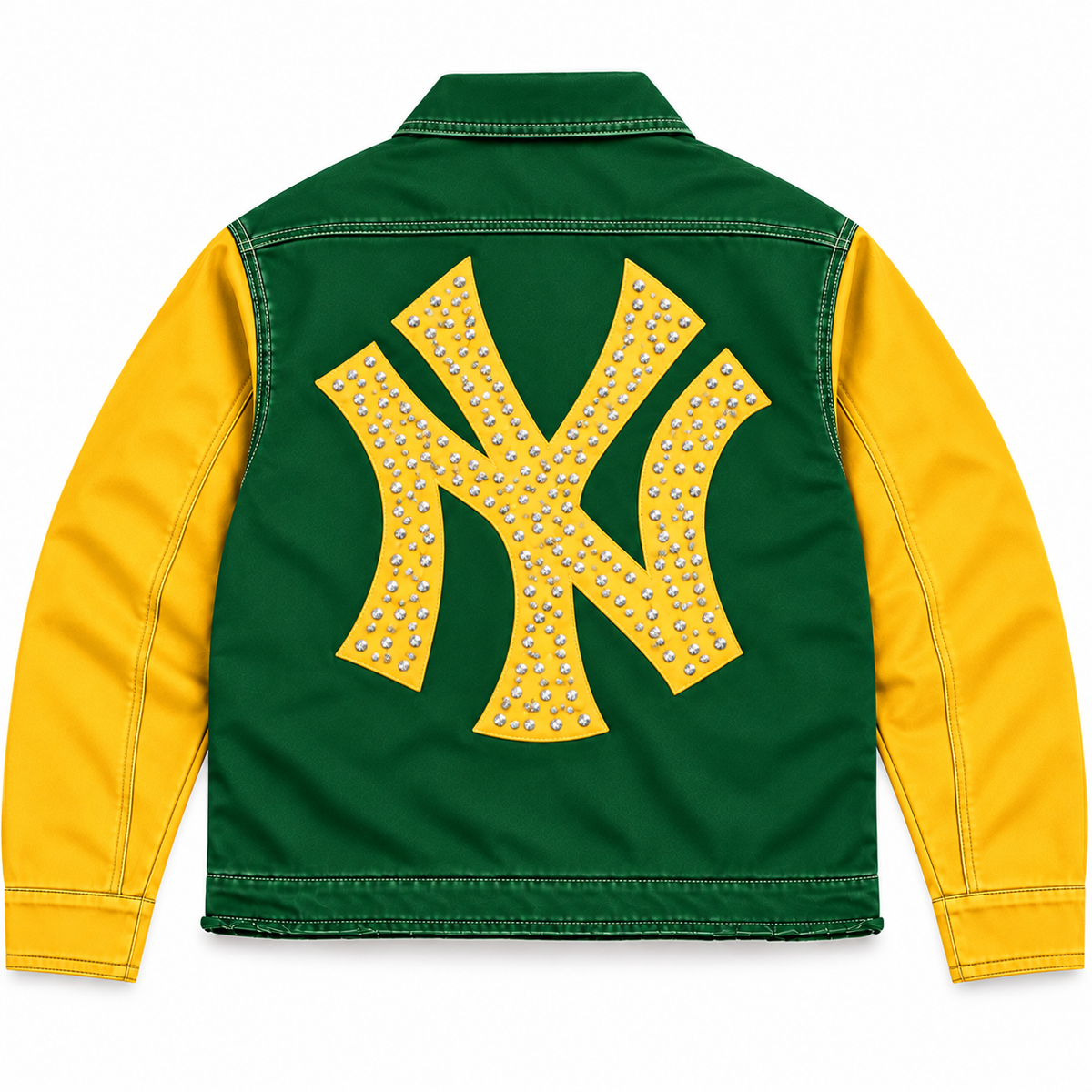 Yellow & Green  Yankee Jacket