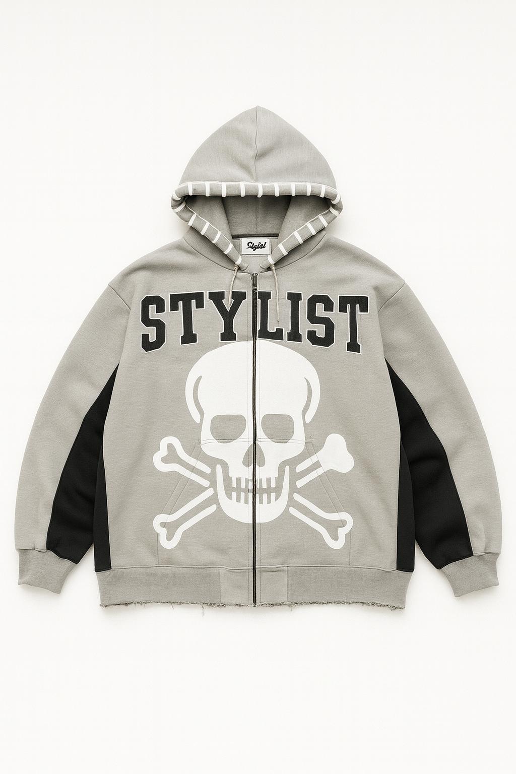 Kids Stylist Skull Hoodie