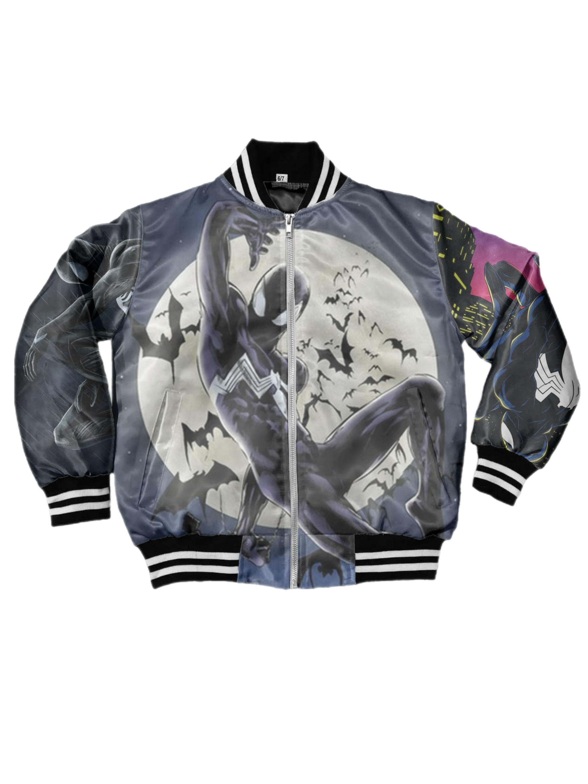 Kids Black Spidey Bomber