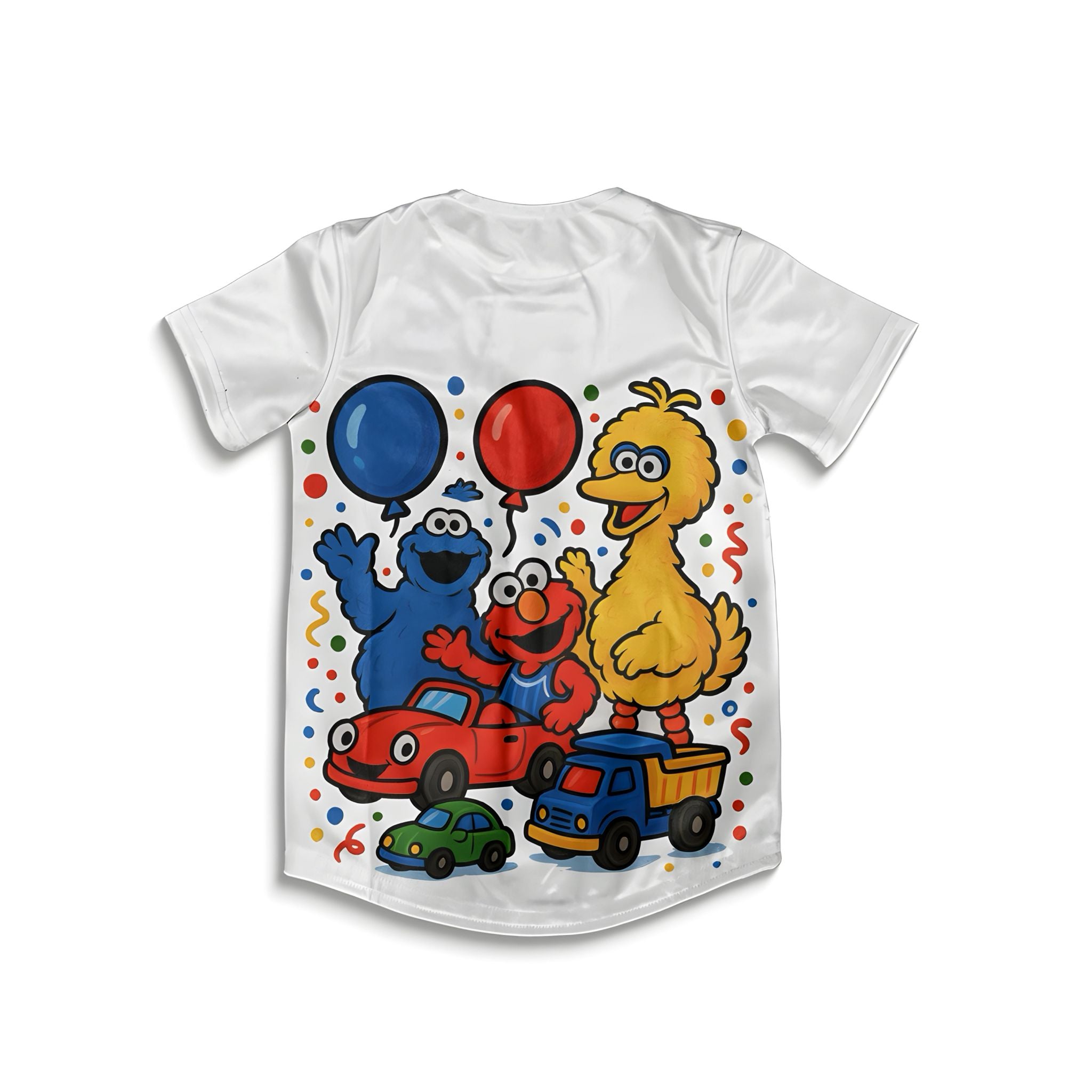 Kids Sesame Street Birthday Tee – “Look Who’s TWO” Caiden Shirt