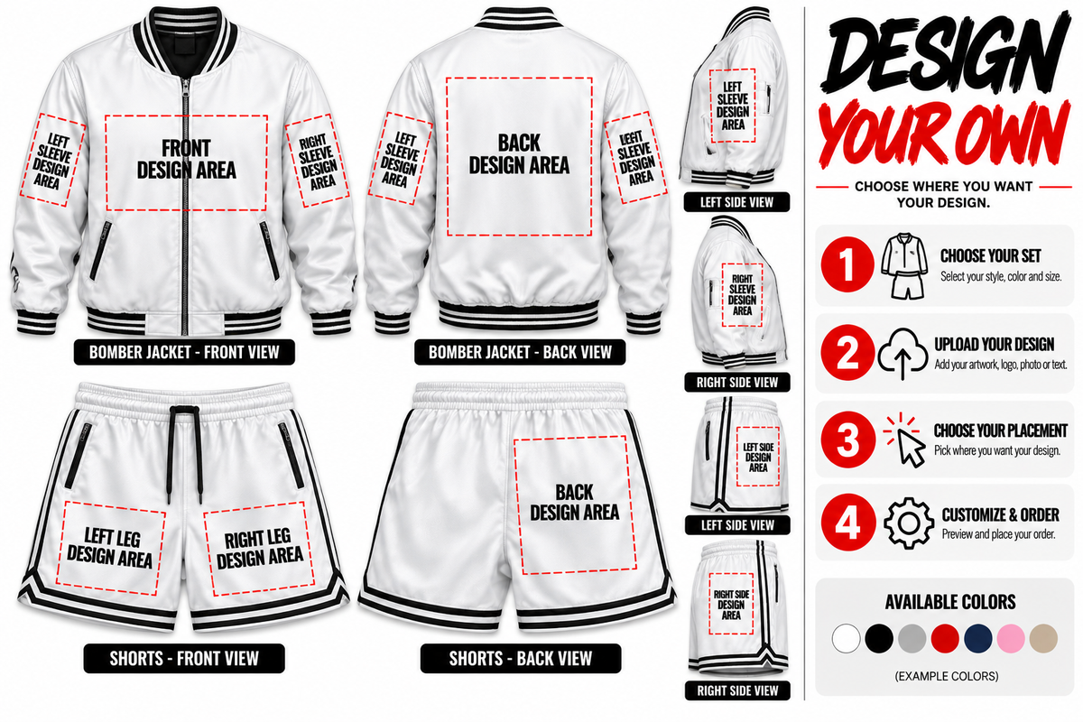 Design a Jacket and Shorts set
