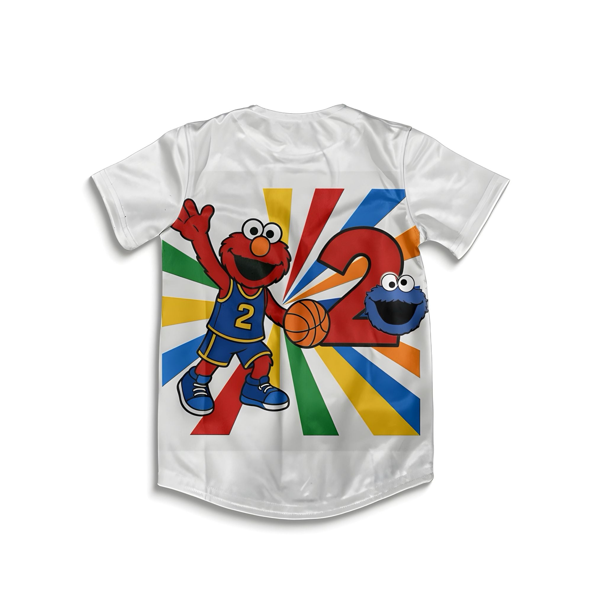 Kids Sesame Street Birthday jersey
