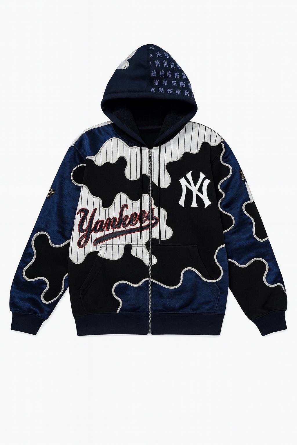 Kids Yankees Patch Hoodie