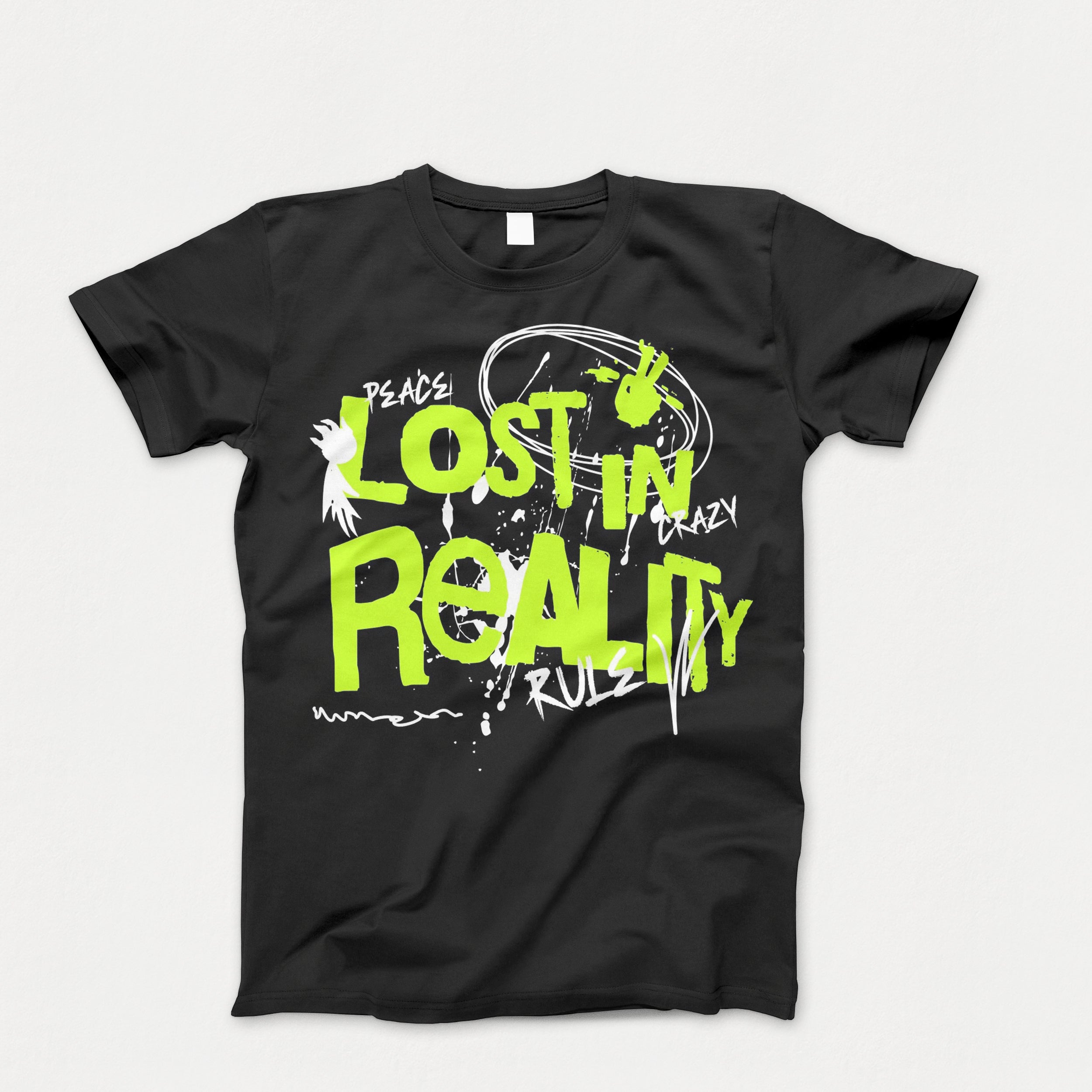 Unisex Adult Lost In Reality Tee Shirt