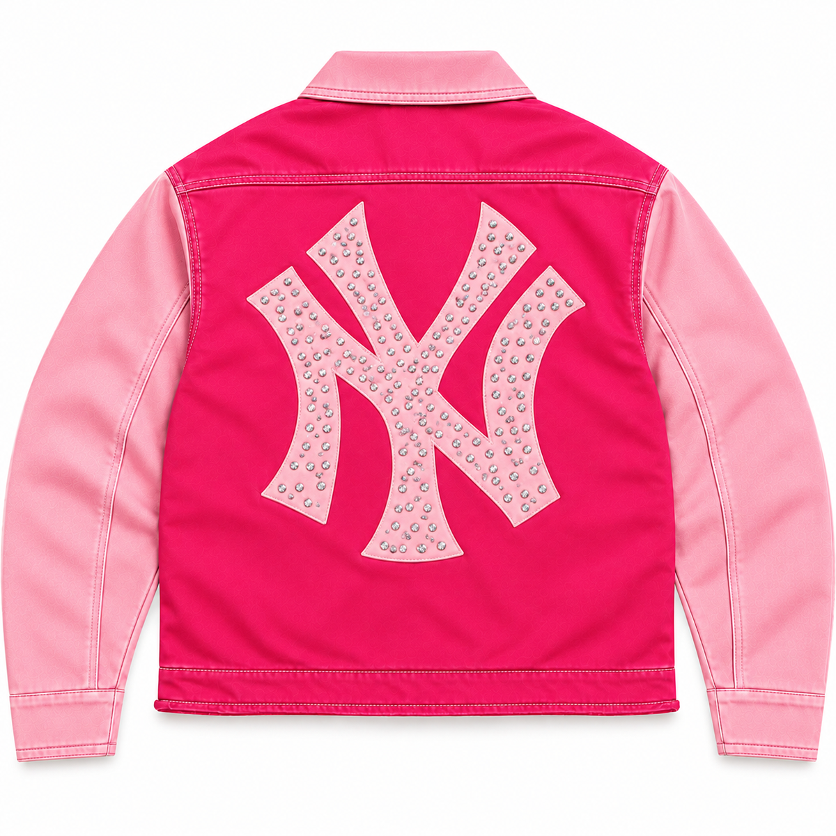 Pink on Pink Yankee Jacket