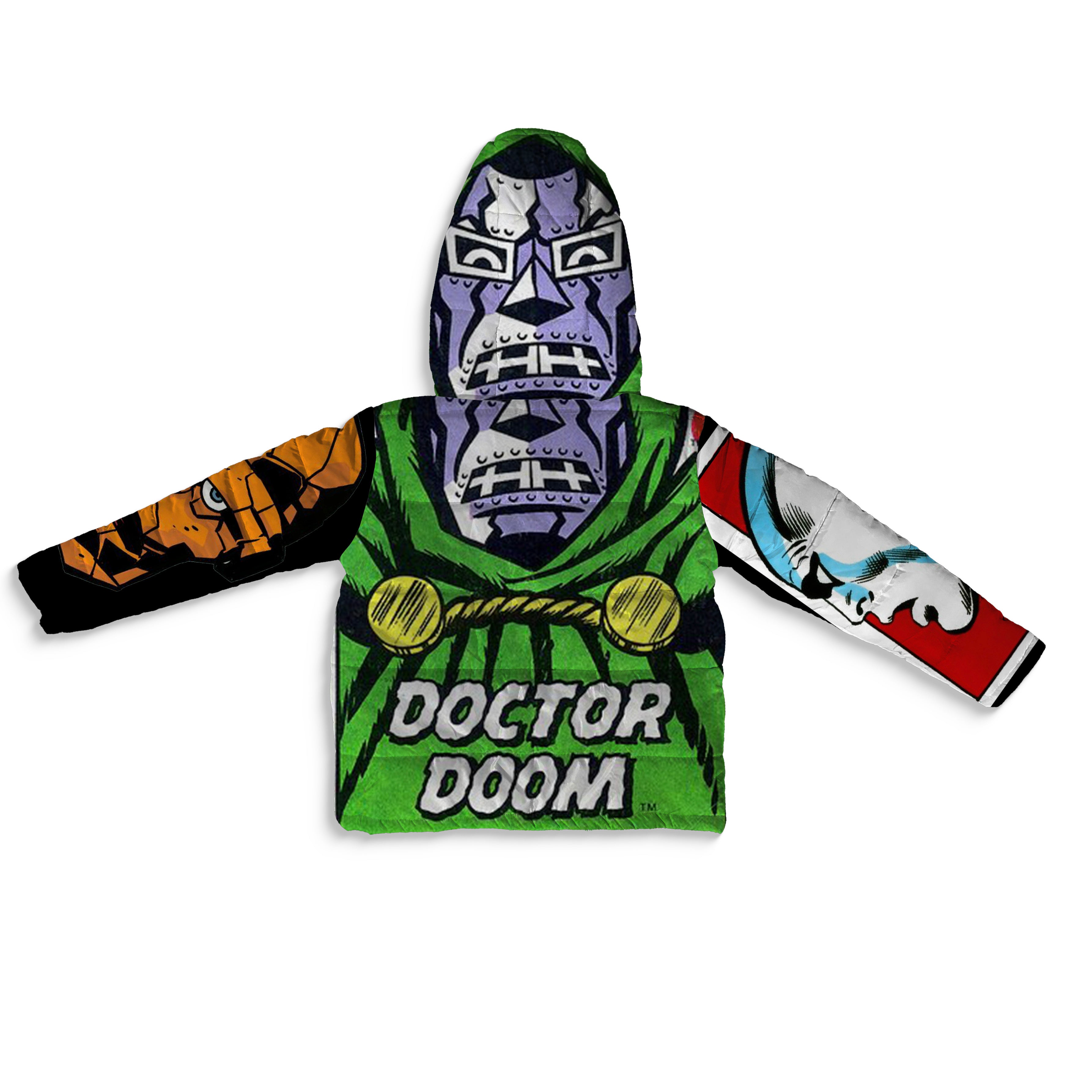 Kids Dr. Doom Vs Fantastic 4 Puffer
