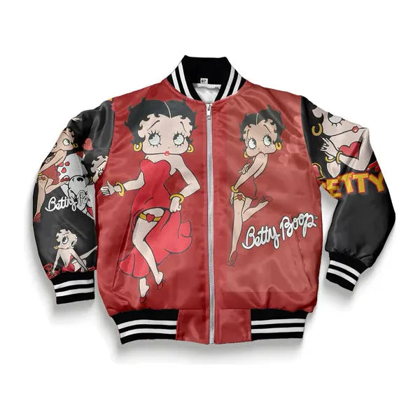 Women blare Betty boop Bomber