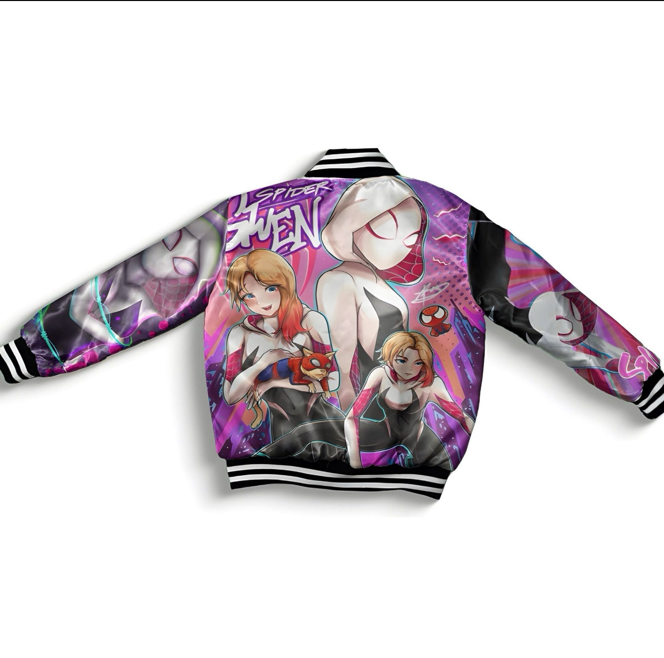 Women Spider Gwen Bomber