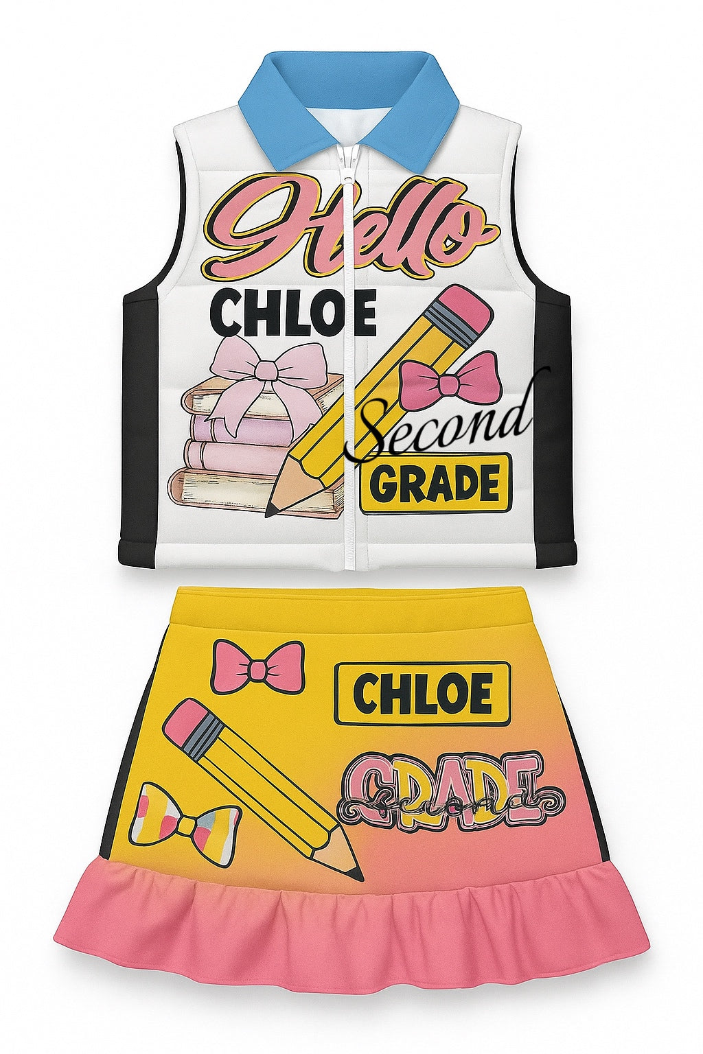 Kids BTS– Vest & Skirt