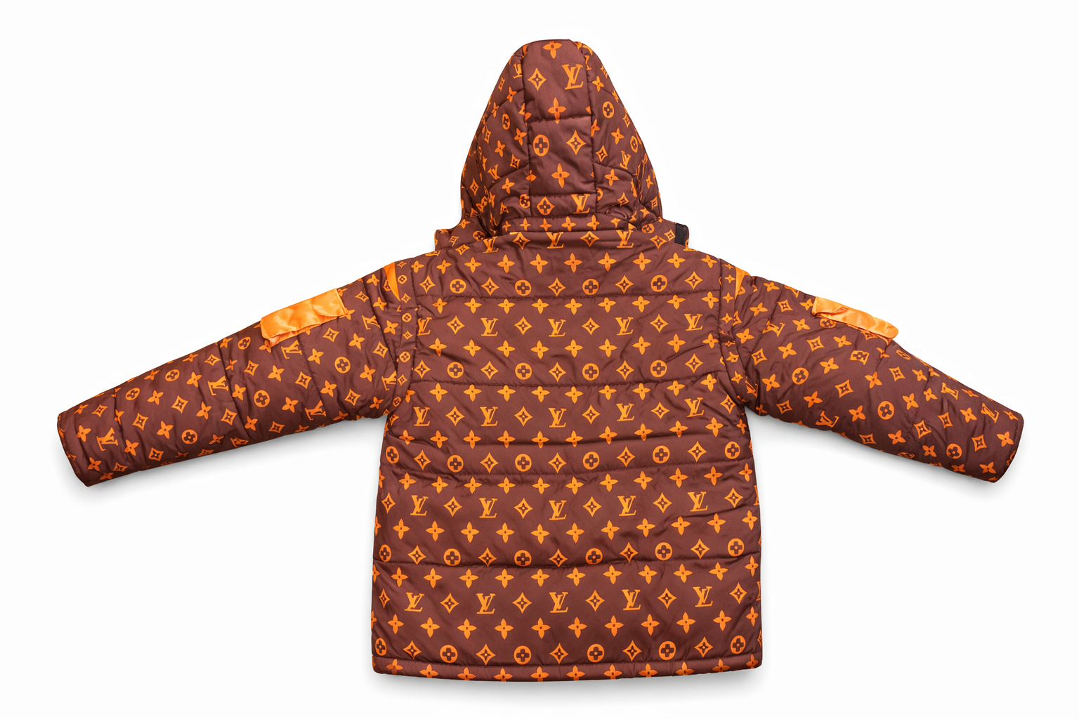 brown LV puffer