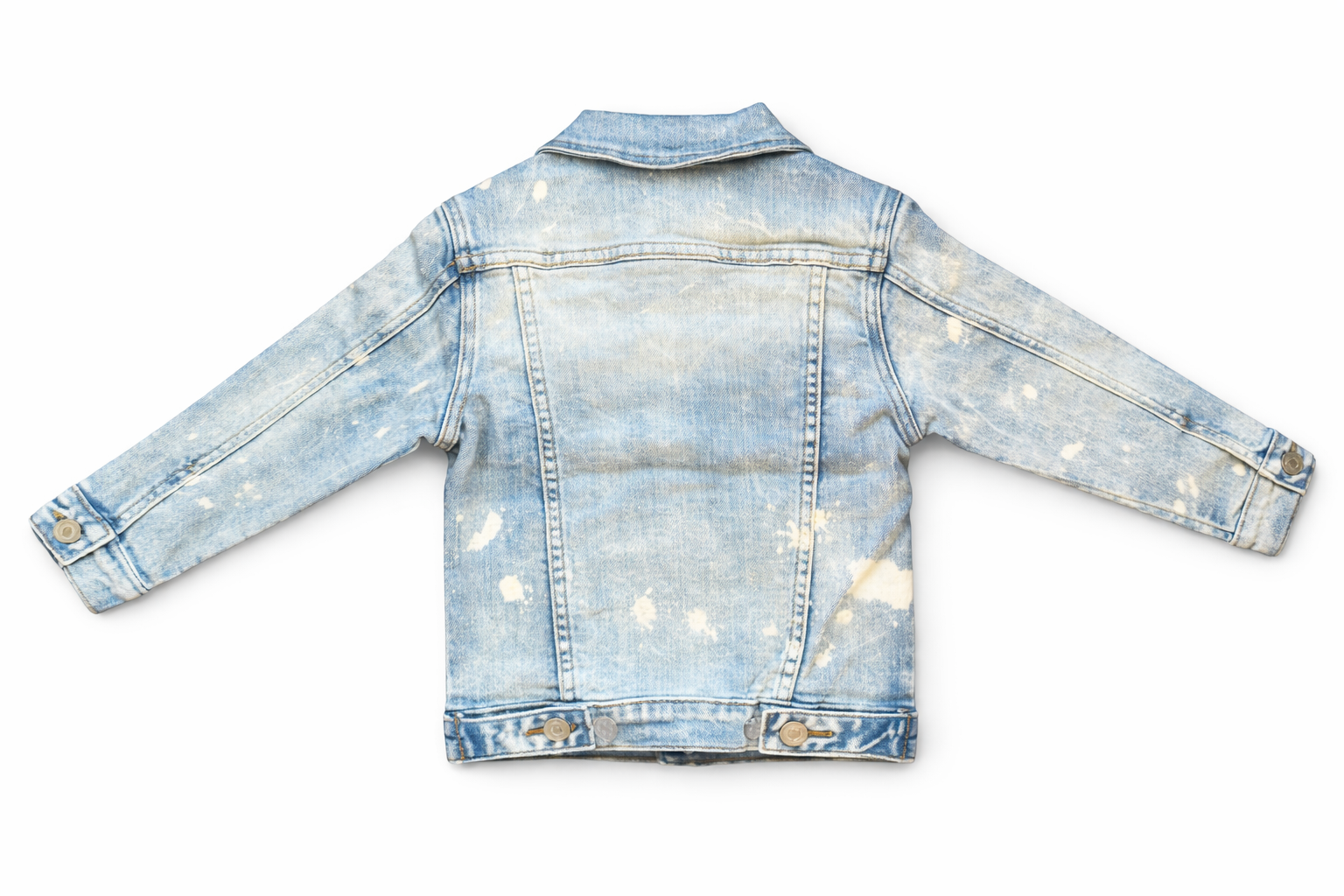 Kids light blue washed Denim Jacket