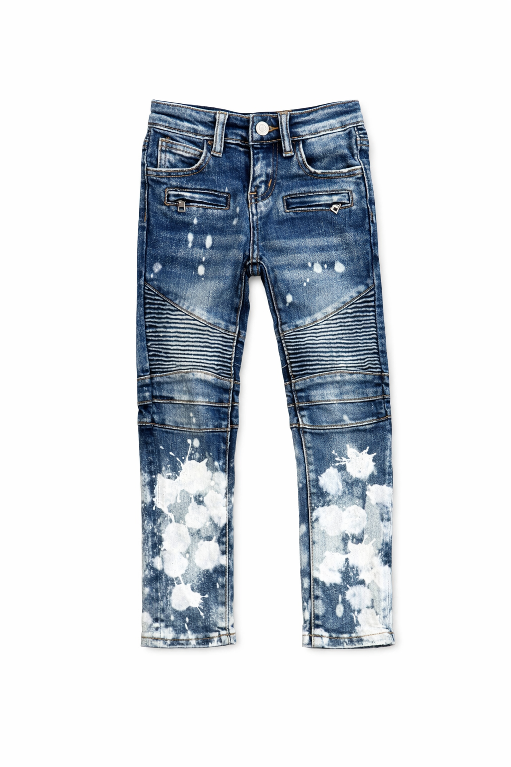 Kids Dark denim painted Jeans