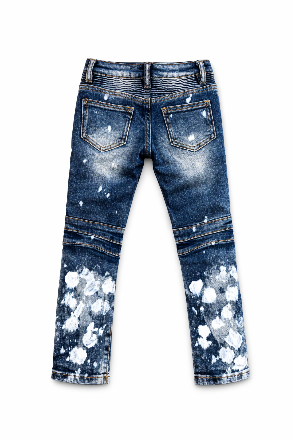Kids Dark denim painted Jeans