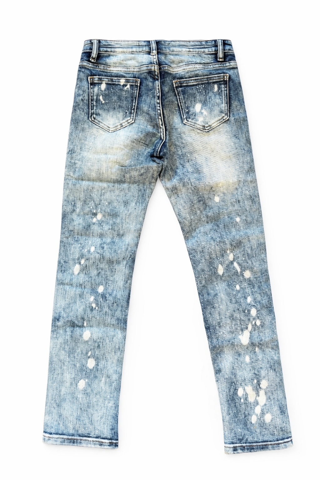 Kids Biker strap Denim Jeans