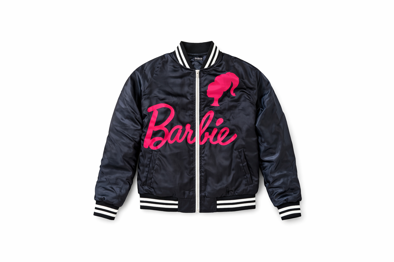 Kids Black Barbie Bomber
