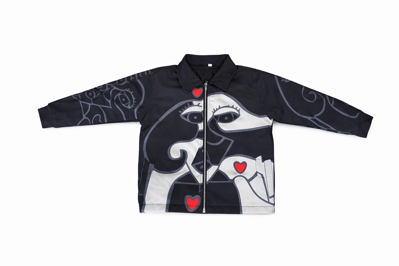 Kids black picasso jacket