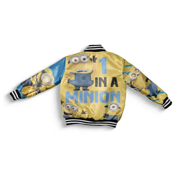 Women minion blue Bomber