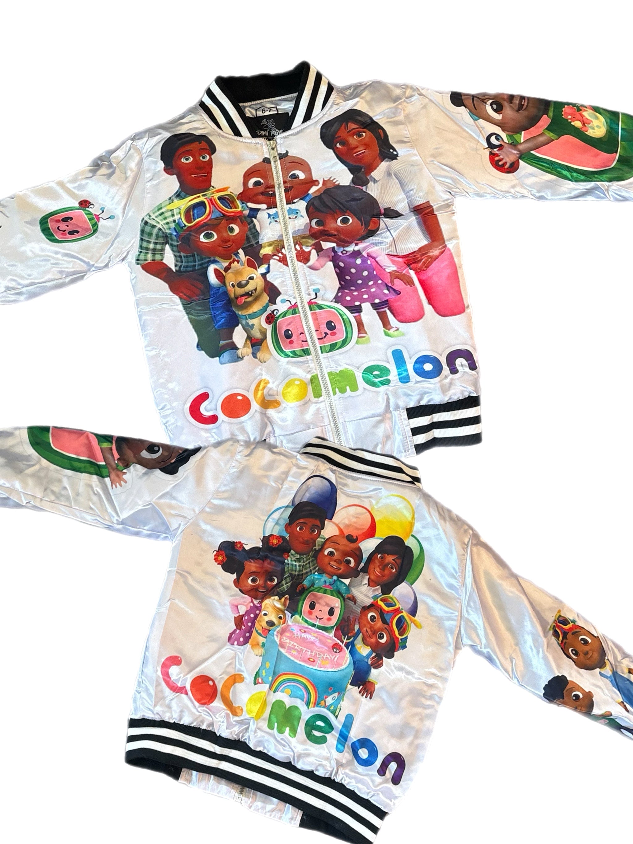 Kids Melanin Bomber Jacket