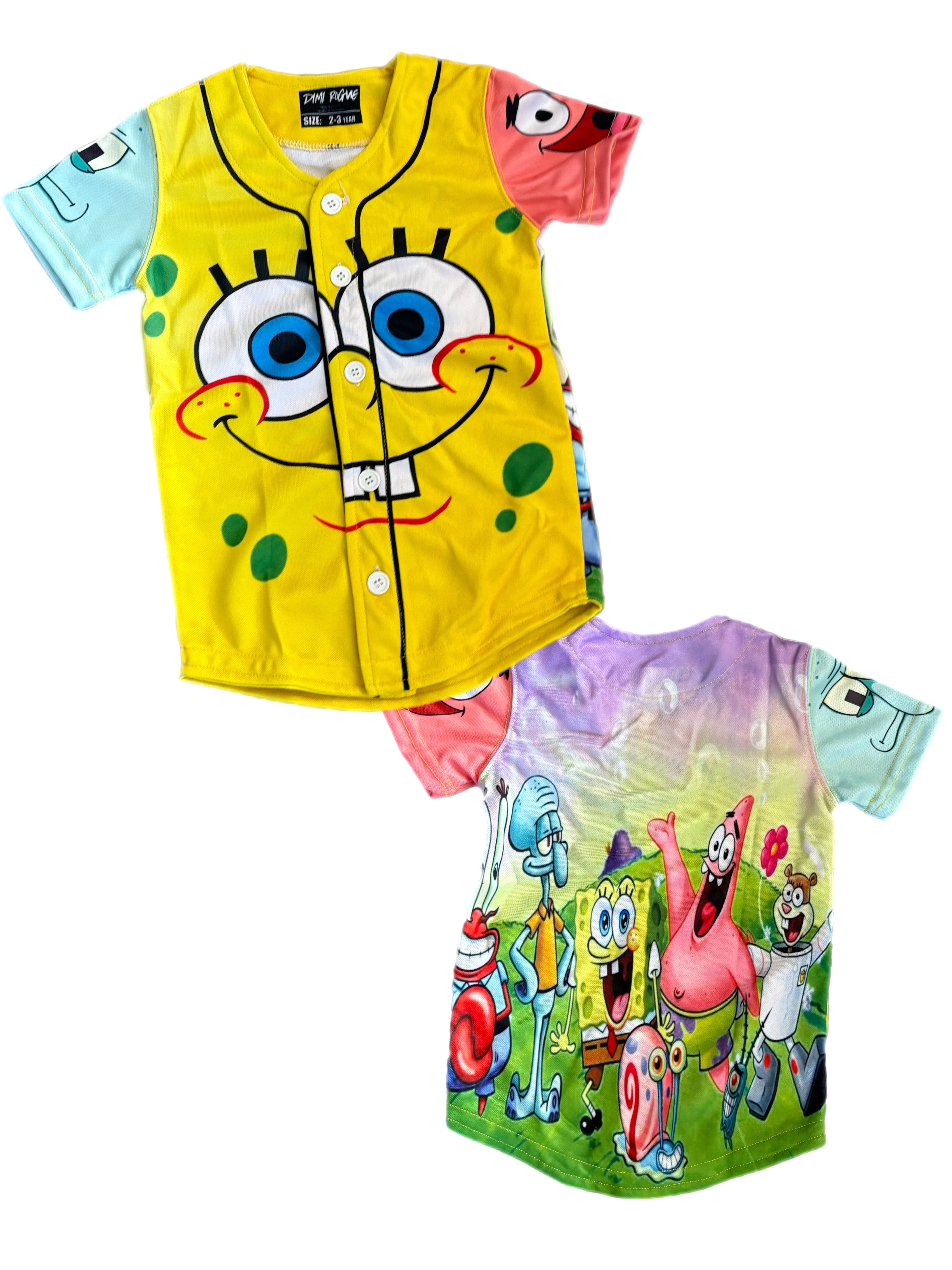 Kids Spongebob jersey