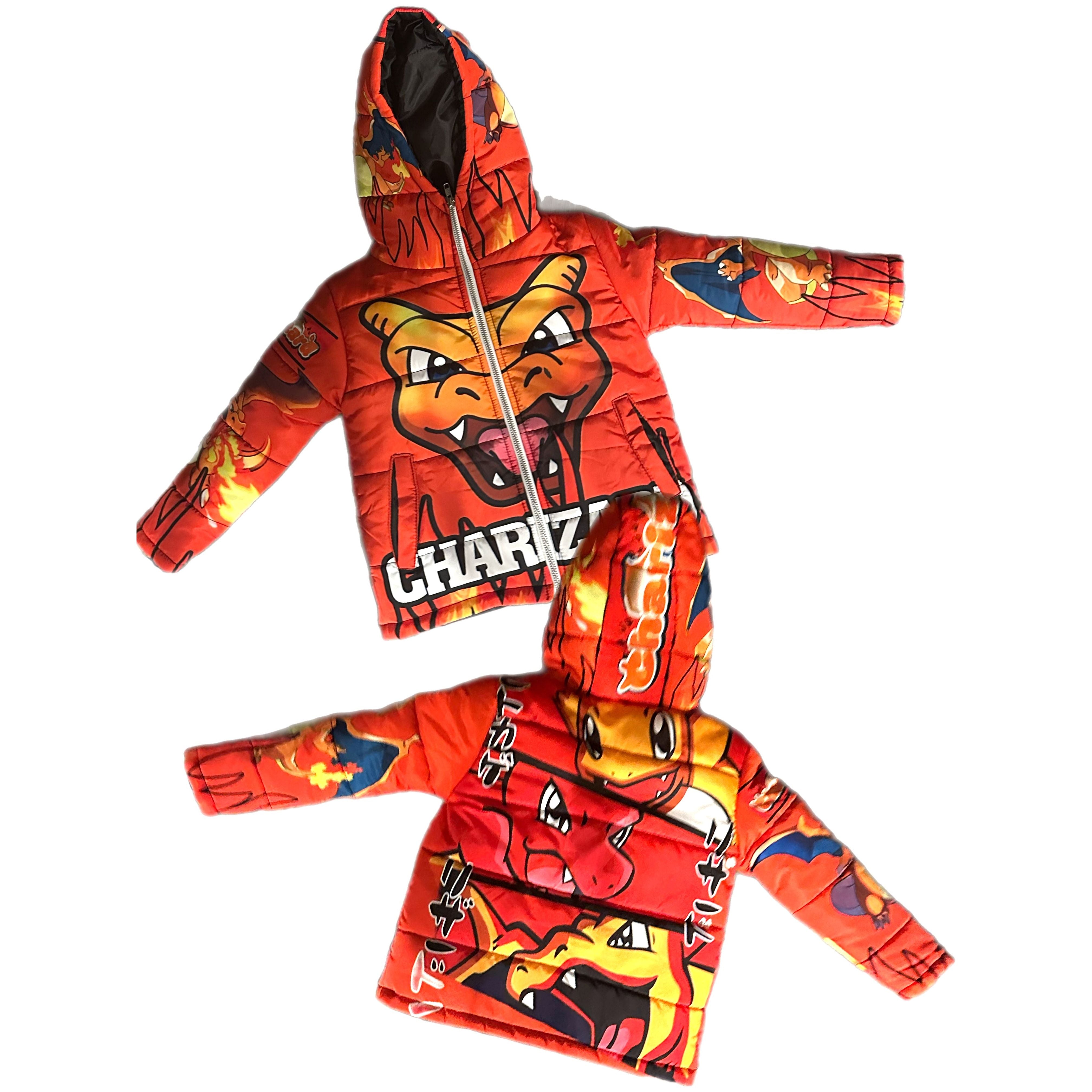 Kids charzard Puffer